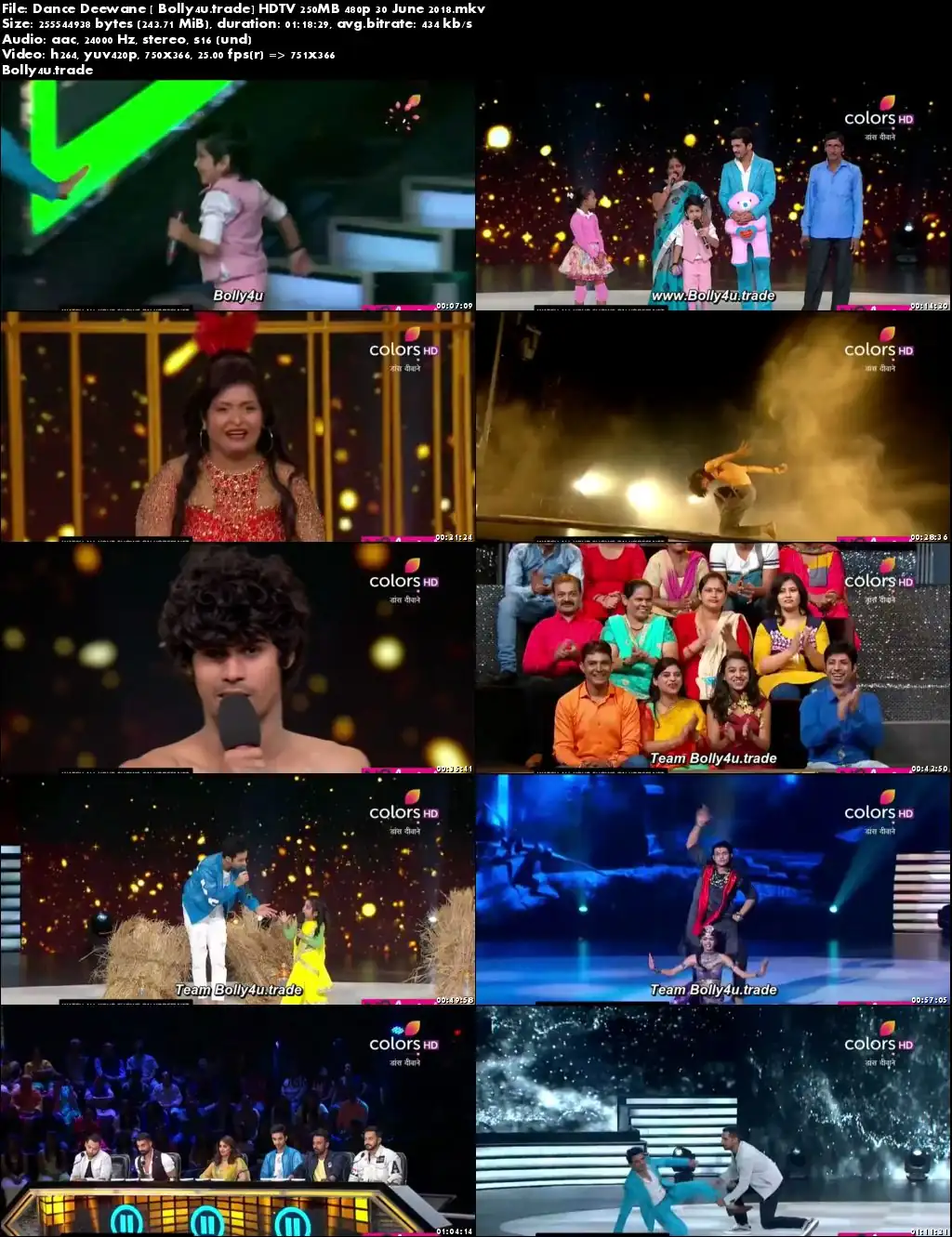 Dance Deewane HDTV 250MB 480p 30 June 2018 Download Dance Deewane HDTV 250MB 480p 30 June 2018 Download
