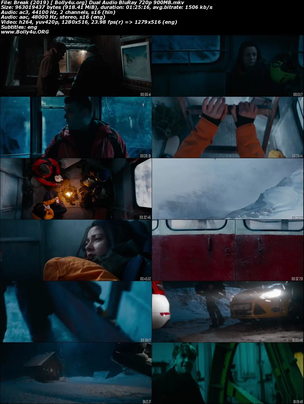 Break 2019 BluRay 900Mb Hindi Dual Audio 720p Download