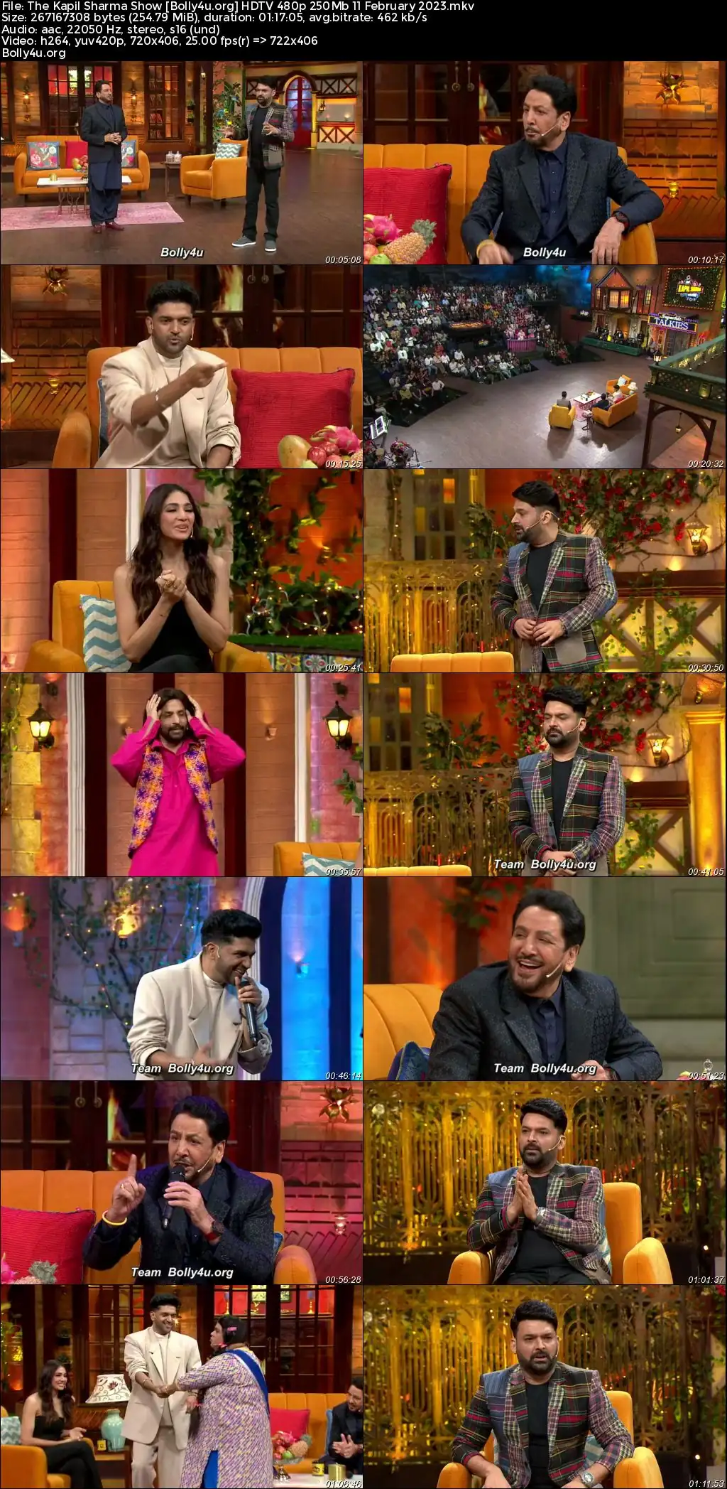 The Kapil Sharma Show HDTV 480p 250Mb 11 February 2023 Download