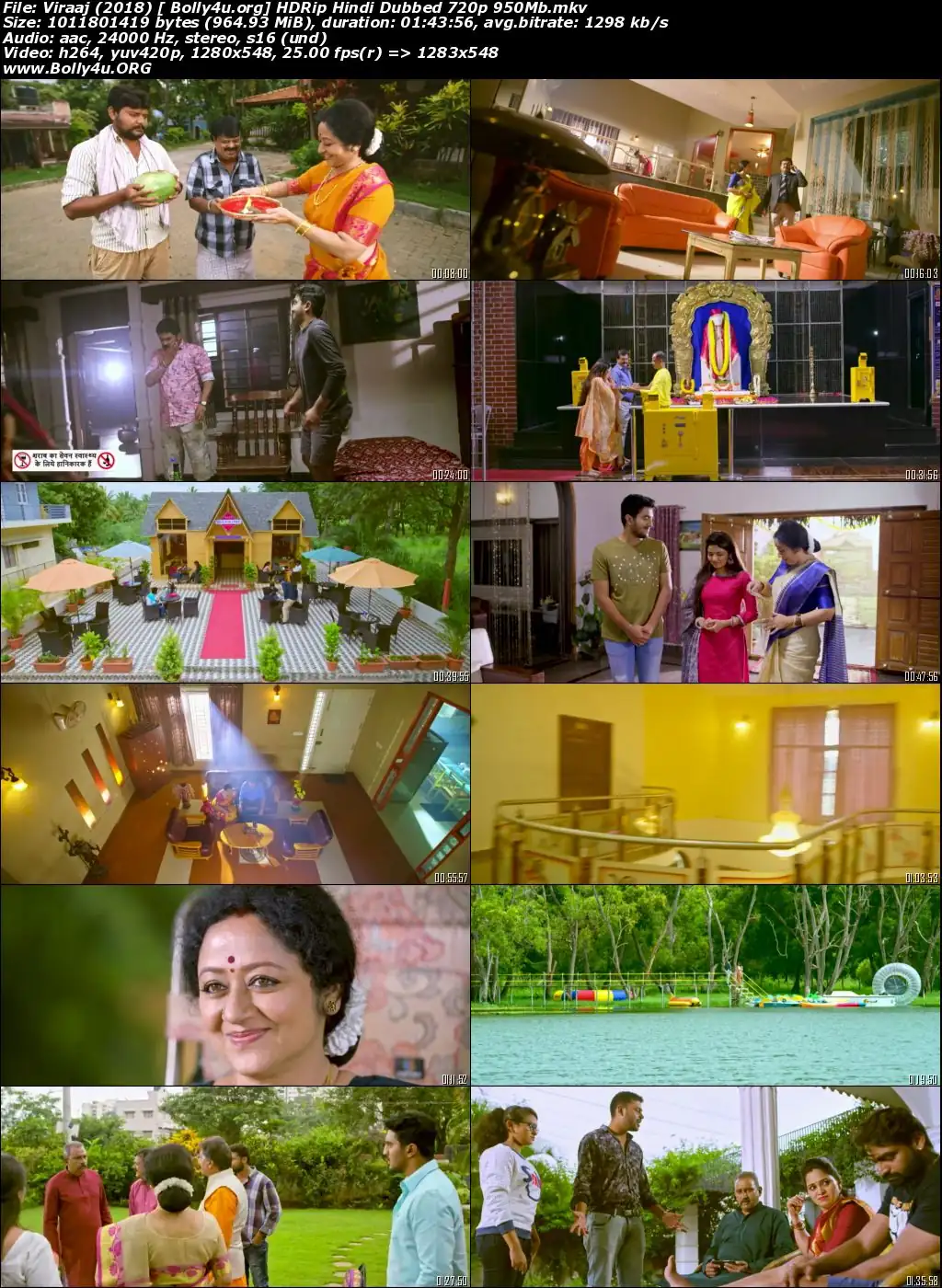 Viraaj 2018 HDRip 950Mb Hindi Dubbed 720p Download