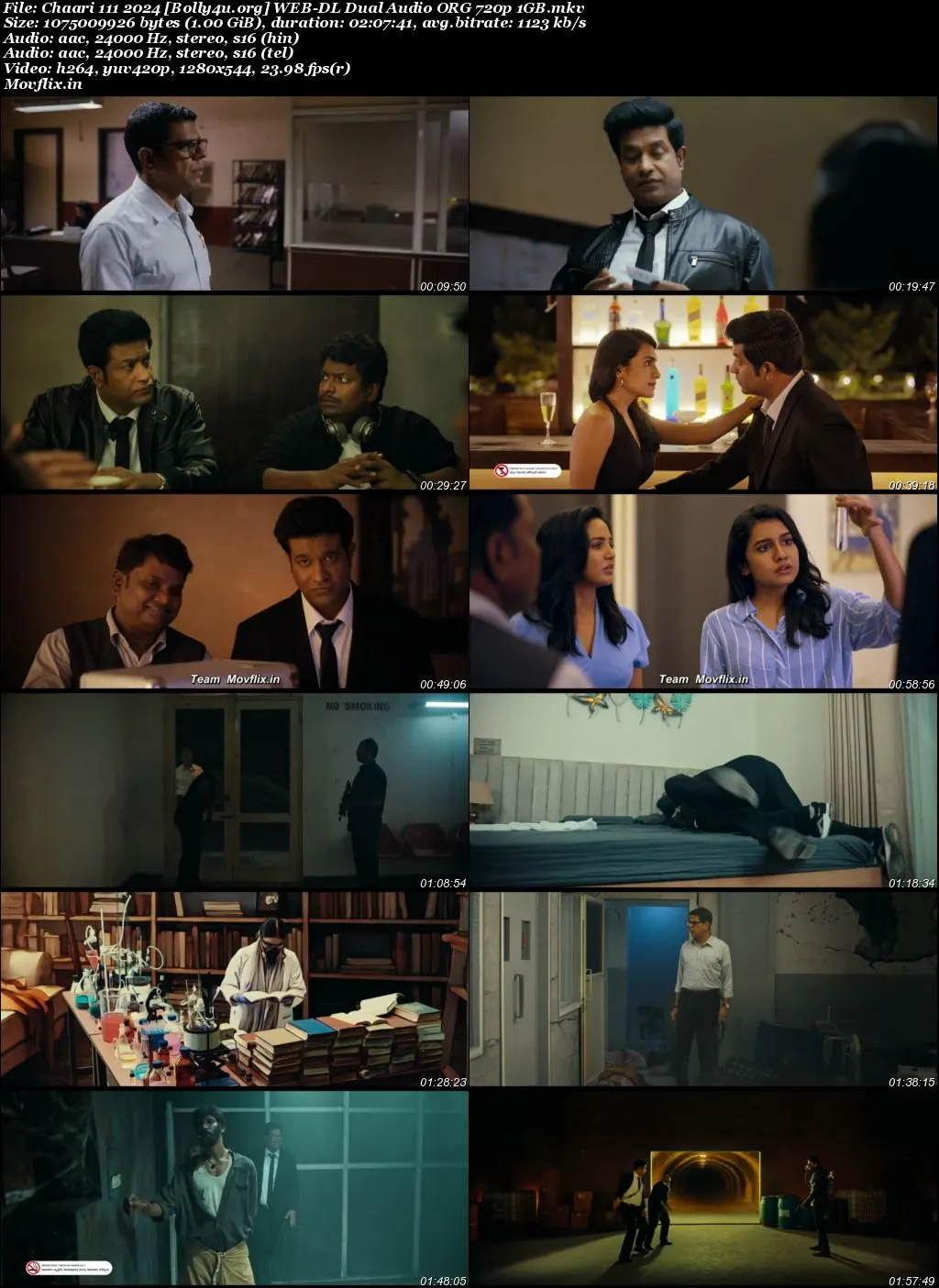 Chaari 111 2024 WEB-DL UNCUT Hindi Dual Audio ORG Full Movie Download 1080p  720p  480p
