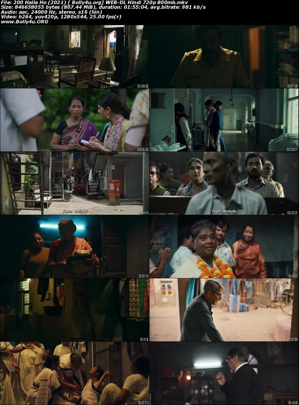 200 Halla Ho 2021 WEB-DL 800Mb Hindi Movie Download 720p