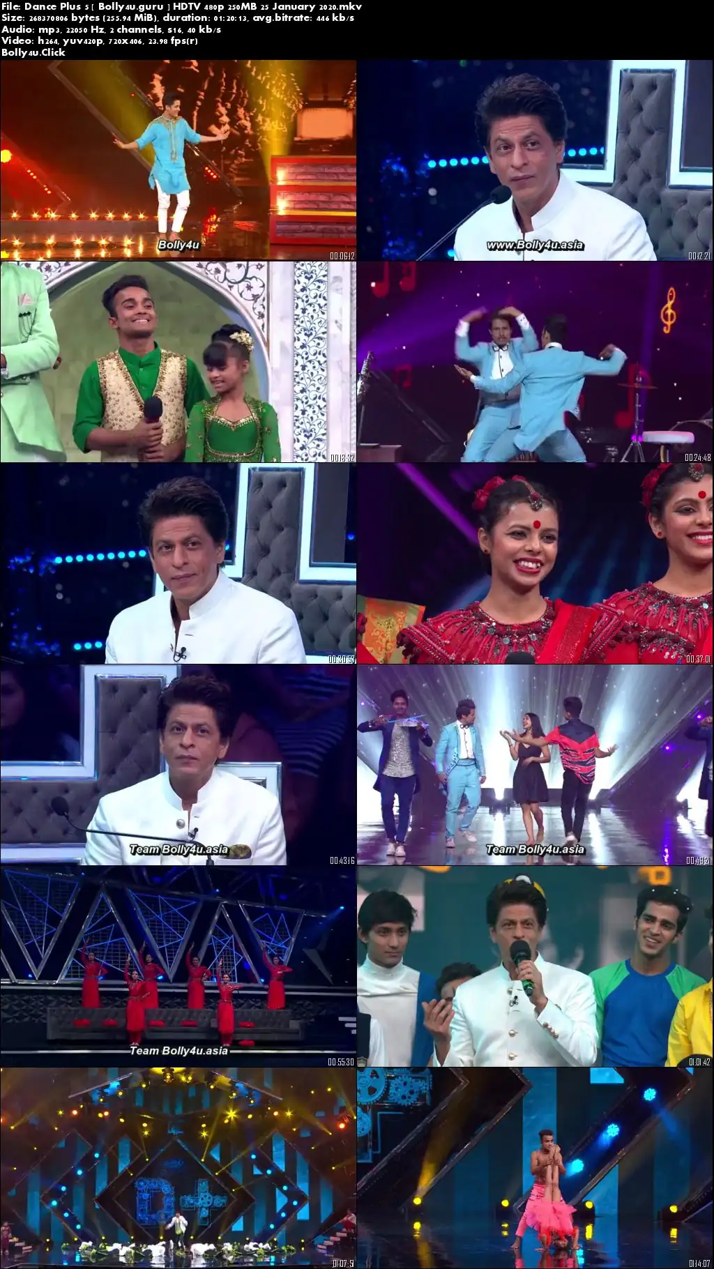 Dance Plus 5 HDTV 480p 250MB 25 January 2020 Download