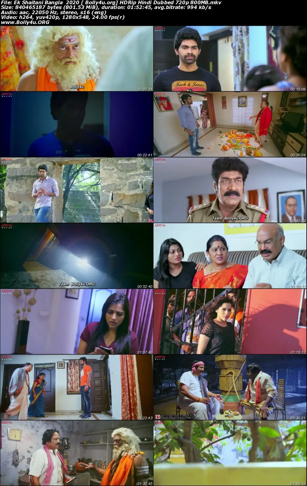 Ek Shaitani Bangla 2020 HDRip 800Mb Hindi Dubbed 720p Download