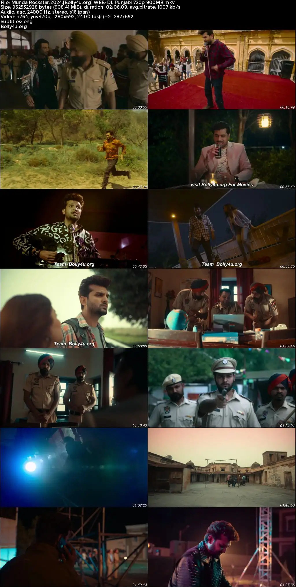Munda Rockstar 2024 WEB-DL Punjabi Full Movie Download 1080p  720p  480p