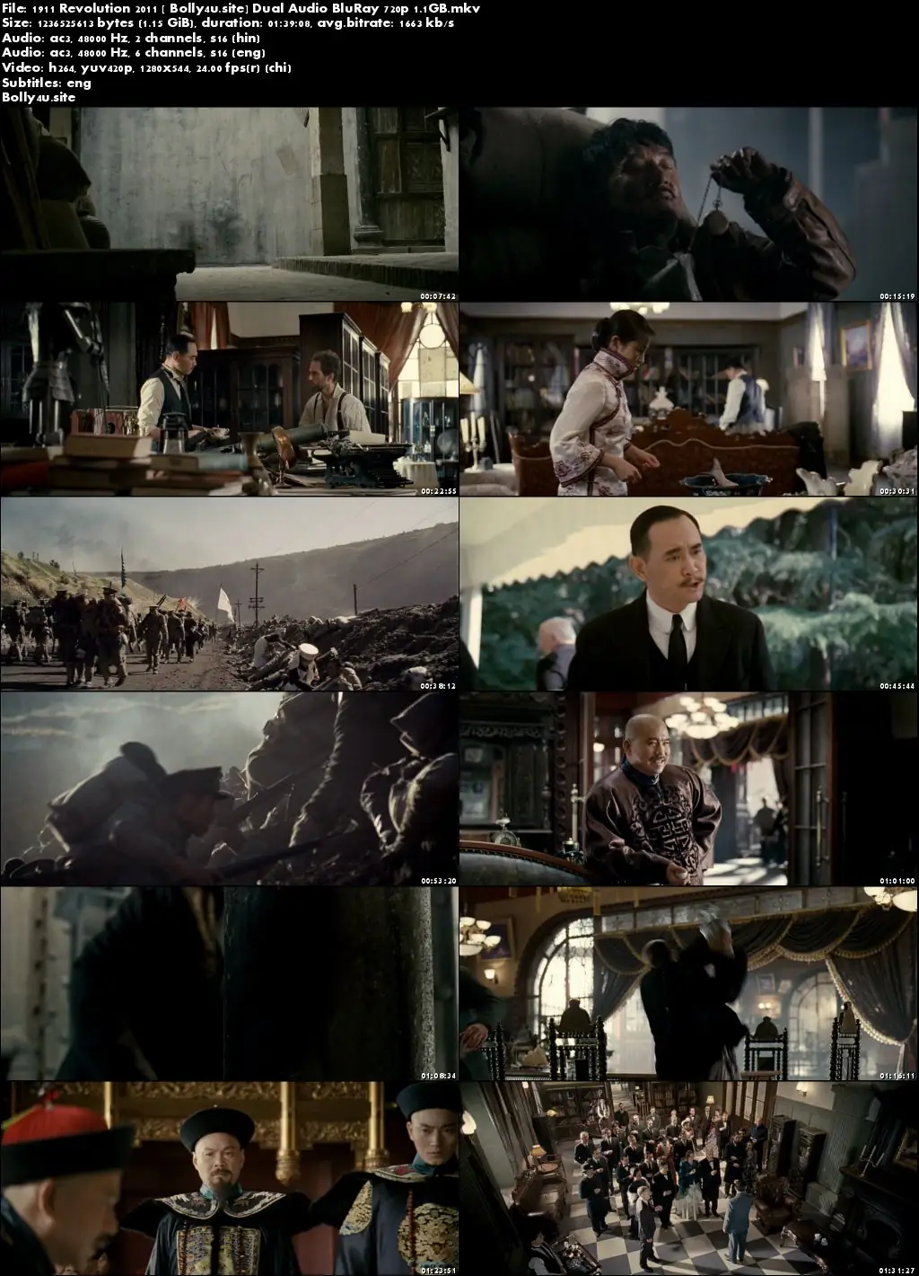 1911 Revolution 2011 BluRay 1.1GB Hindi Dual Audio 720p Download
