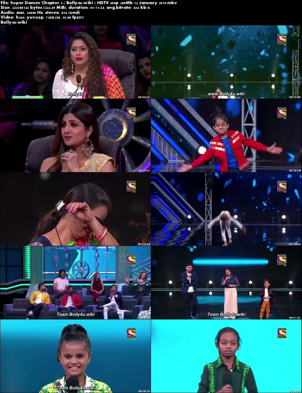 Super Dancer Chapter 3 HDTV 480p 200Mb 12 January 2019 Download Super Dancer Chapter 3 HDTV 480p 200Mb 12 January 2019 Download