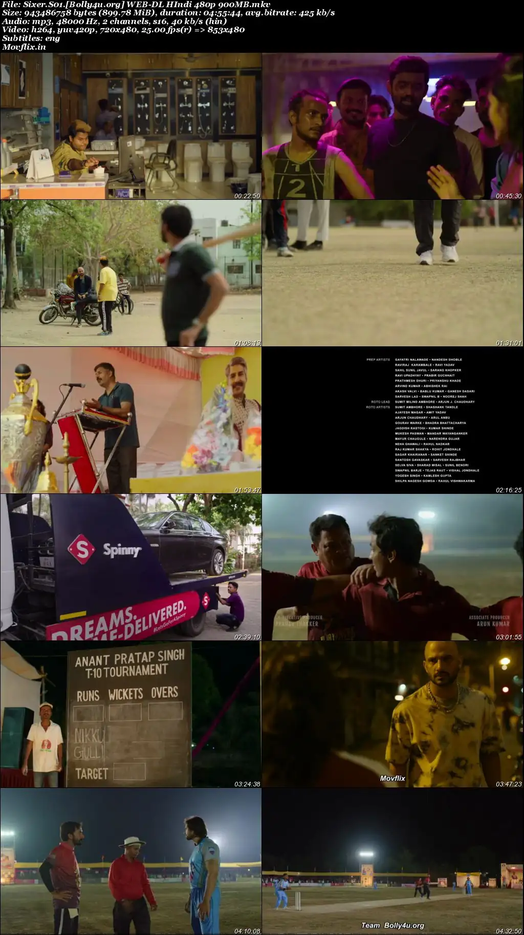 Sixer 2022 WEB-DL Hindi S01 Complete Download 720p  480p