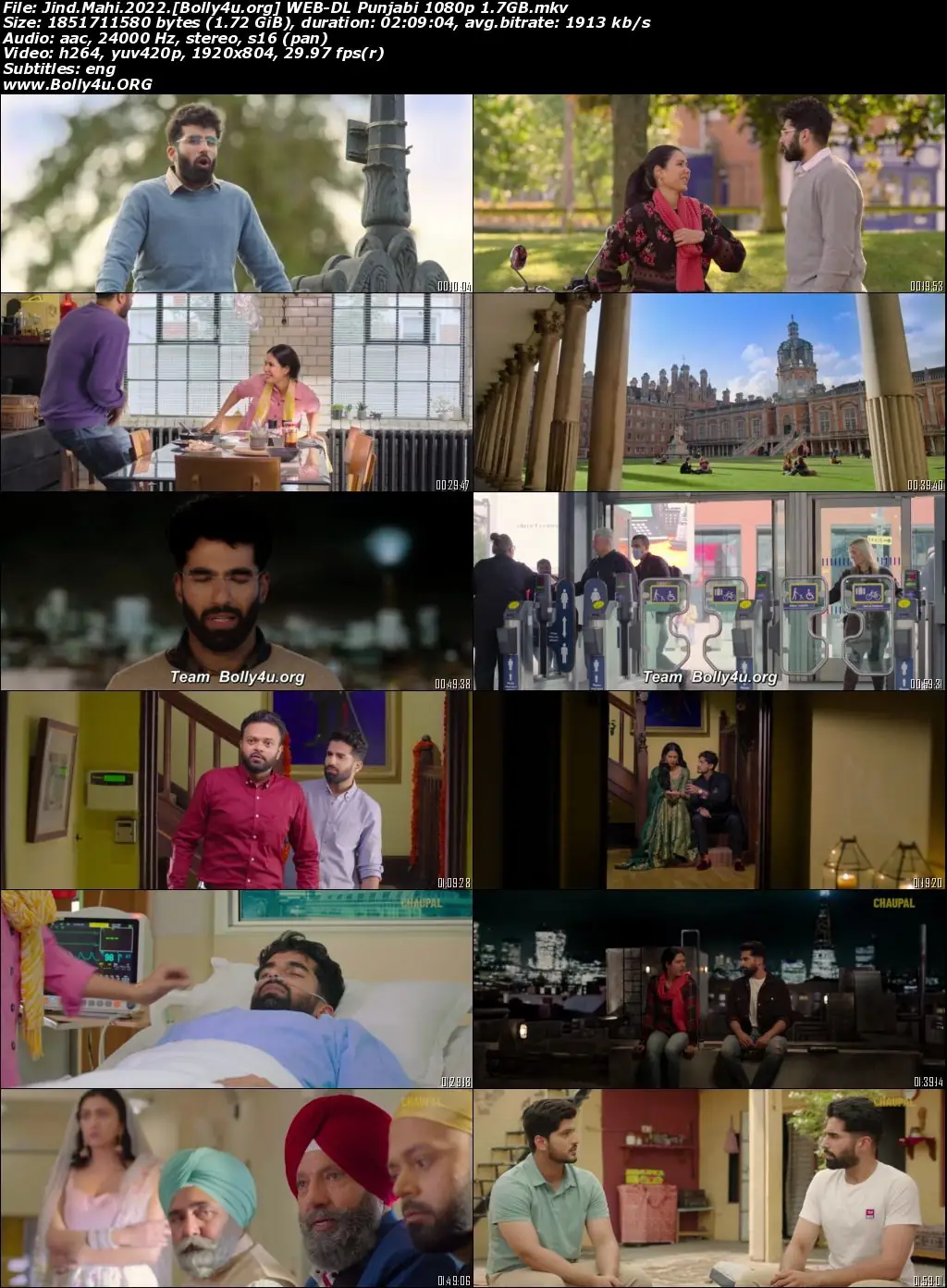 Jind Mahi 2022 WEB-DL Punjabi Full Movie Download 1080p  720p  480p