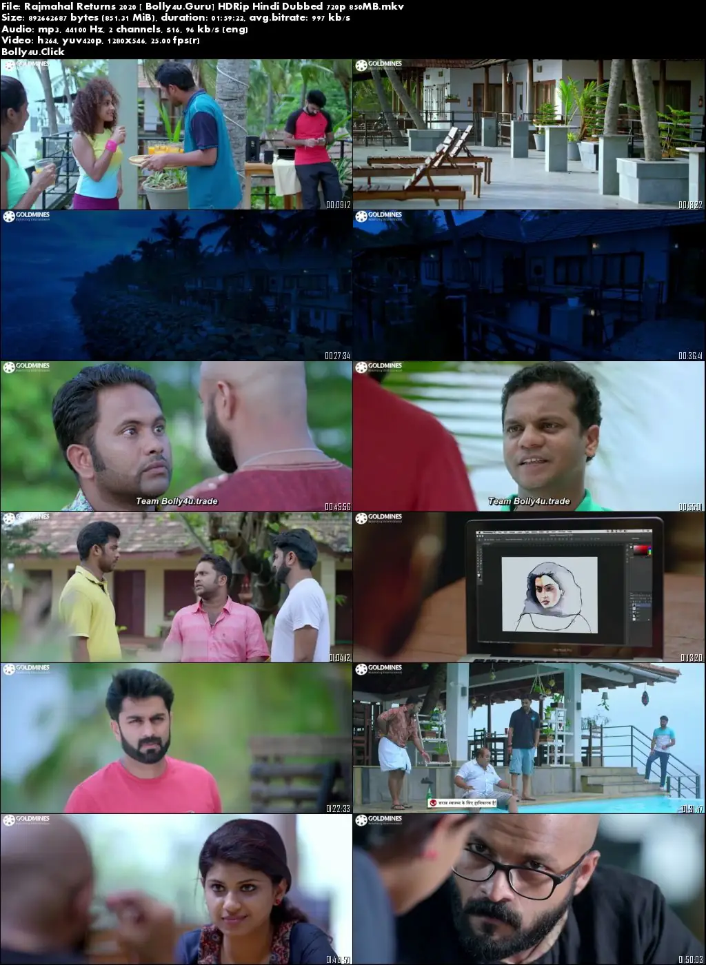 Rajmahal Returns 2020 HDRip 300MB Hindi Dubbed 480p Download Rajmahal Returns 2020 HDRip 300MB Hindi Dubbed 480p Download