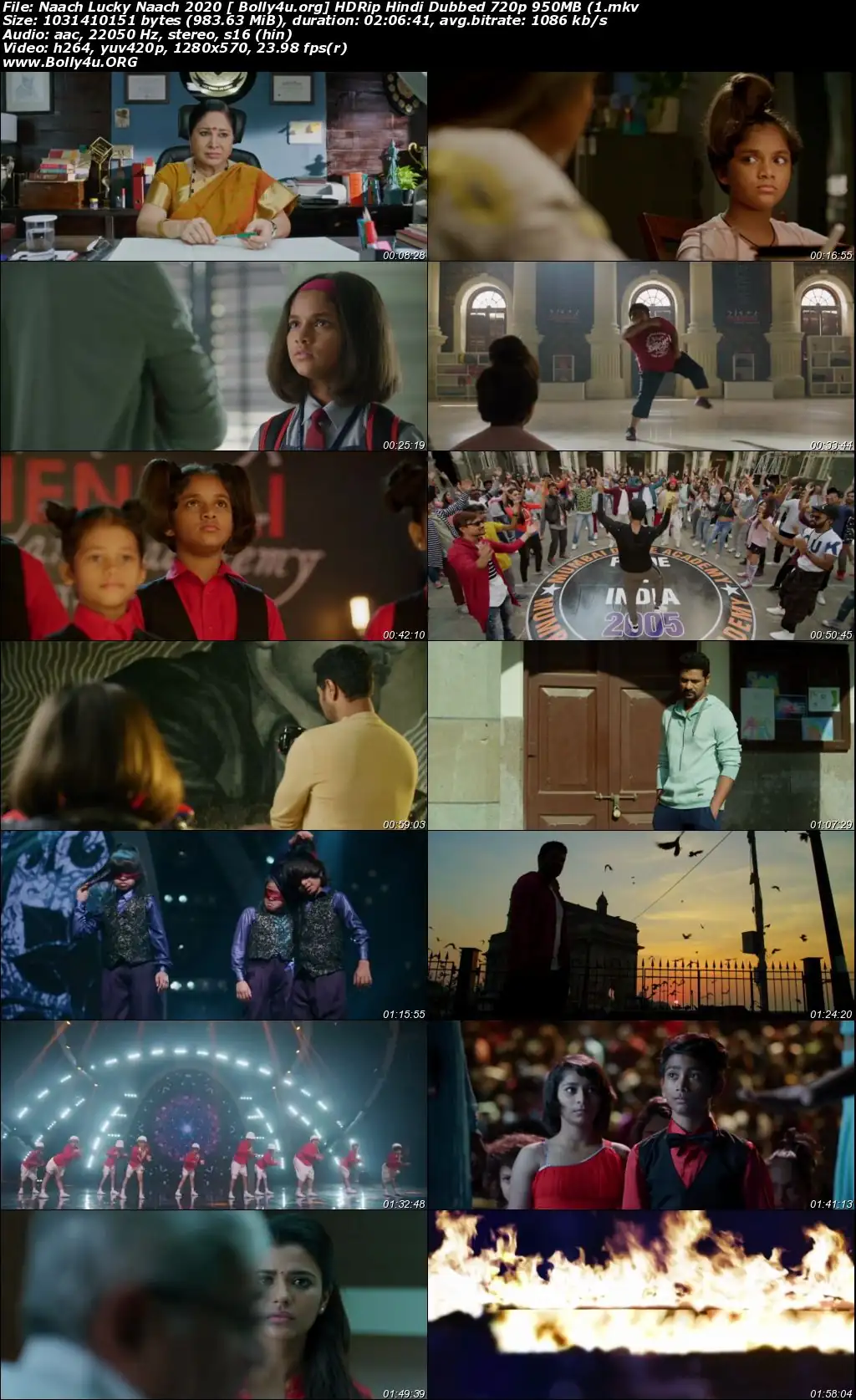 Naach Lucky Naach 2020 HDRip 350MB Hindi Dubbed 480p Download