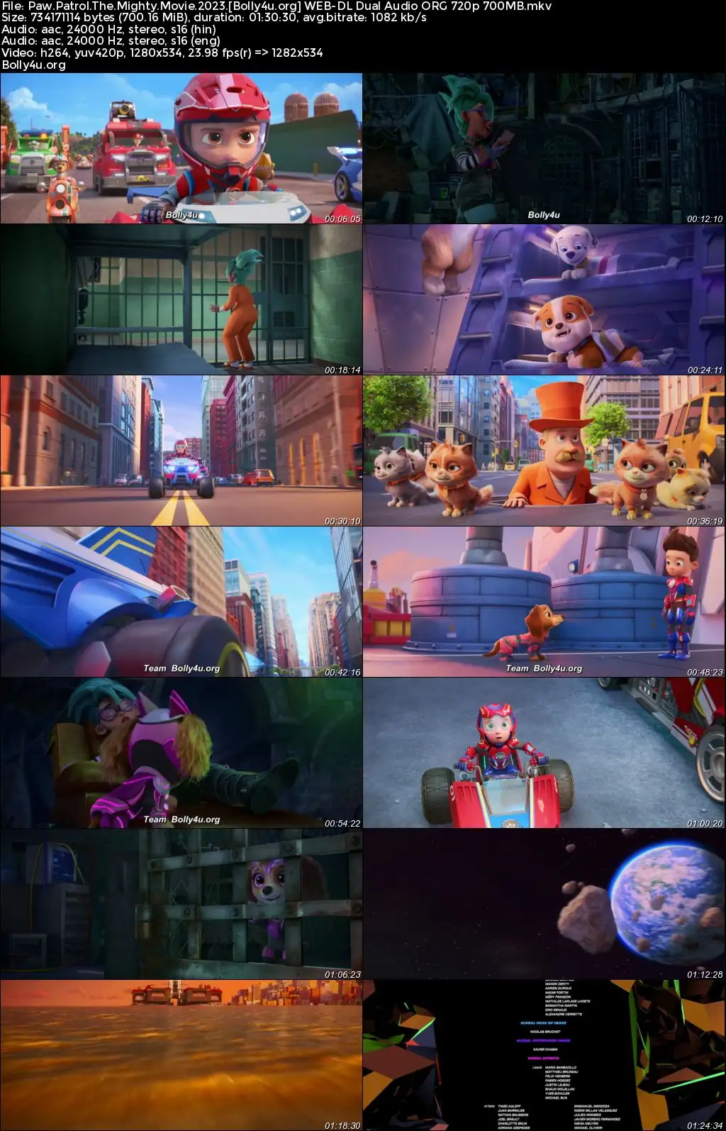 Paw Patrol The Mighty Movie 2023 WEB-DL Hindi Dual Audio ORG Full Movie Download 1080p  720p  480p