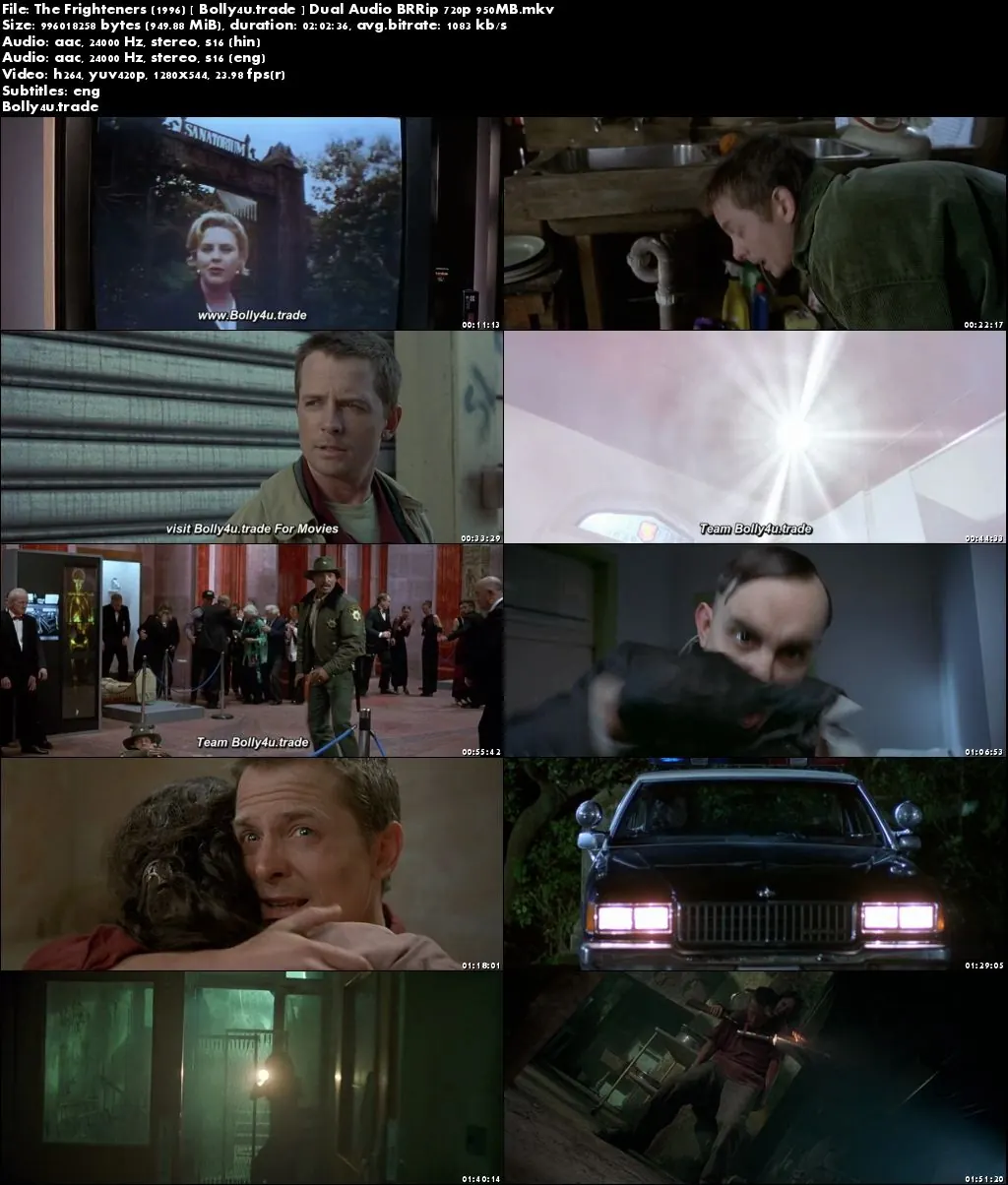 The Frighteners 1996 BRRip 300MB Hindi Dual Audio 480p Download