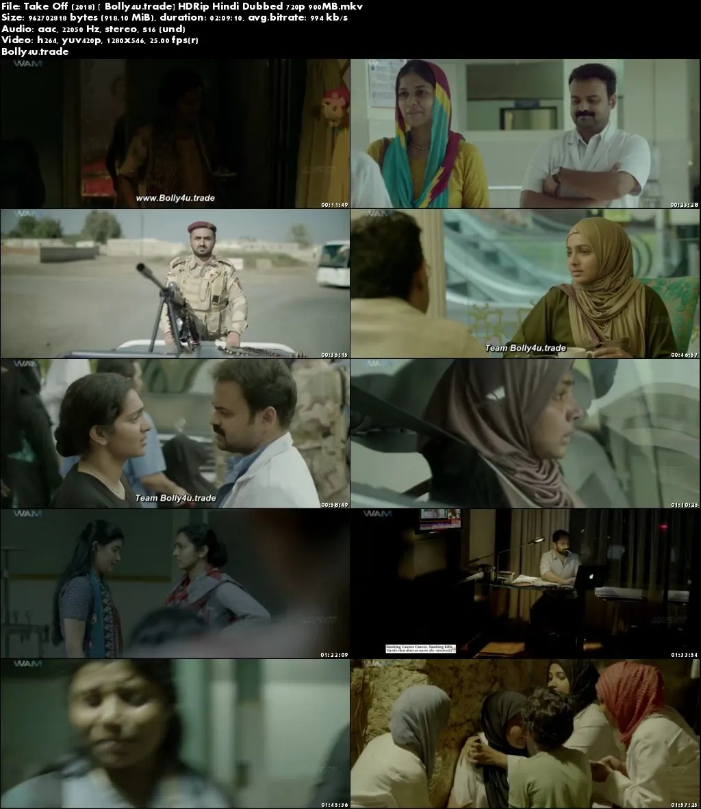 Take Off 2018 HDRip 300MB Full Hindi Dubbed Movie Download 480p Watch Online