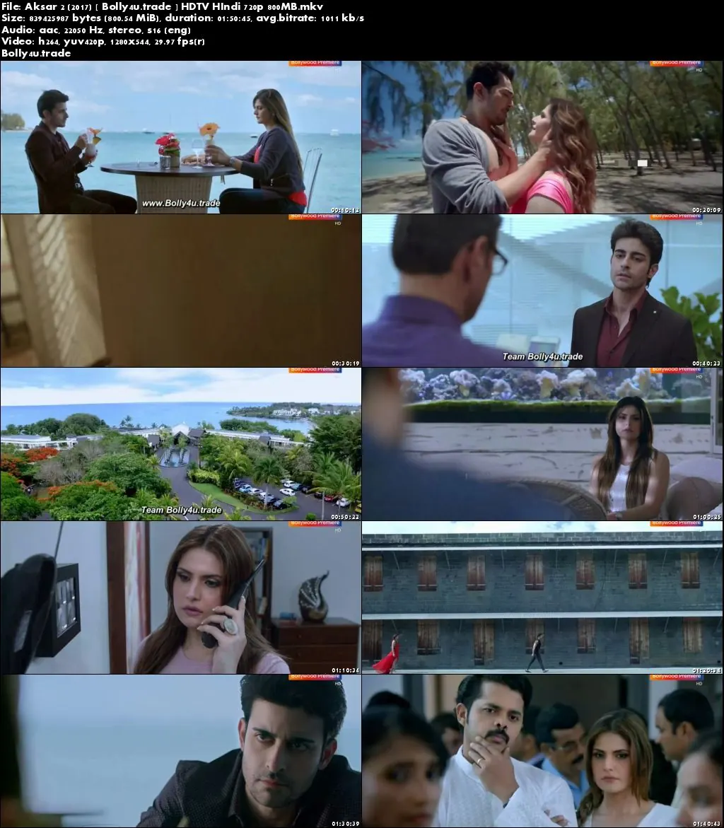Aksar 2 2017 HDTV 350MB Full Movie Download 480p