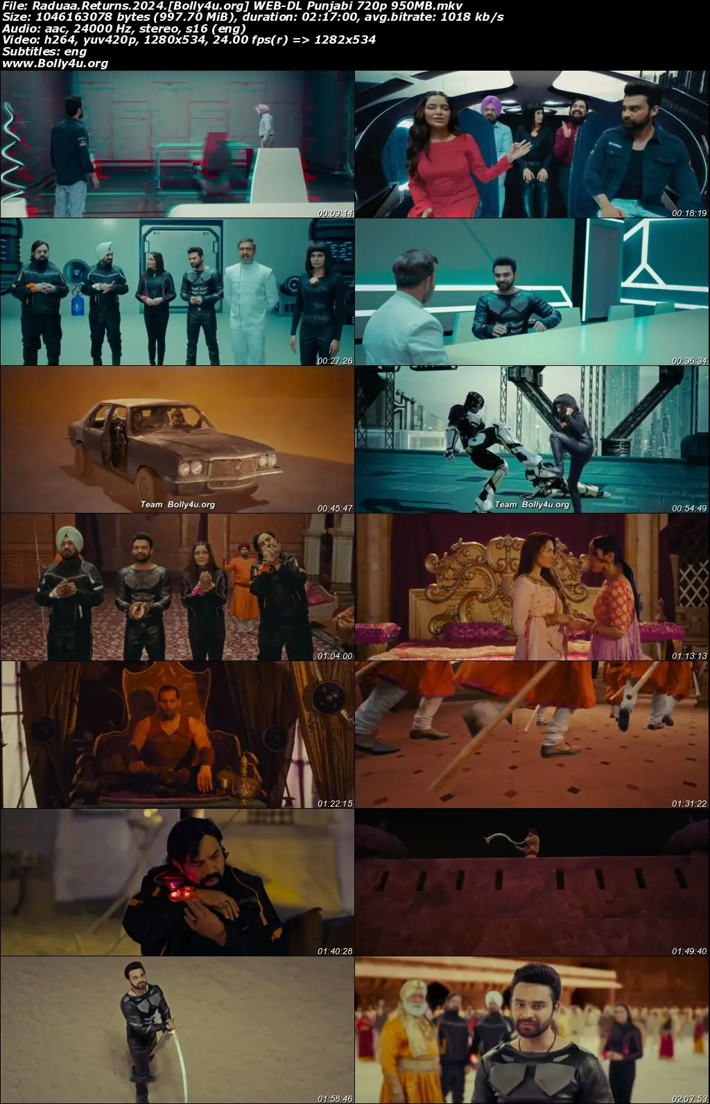Raduaa Returns 2024 WEB-DL Punjabi Full Movie Download 1080p  720p  480p