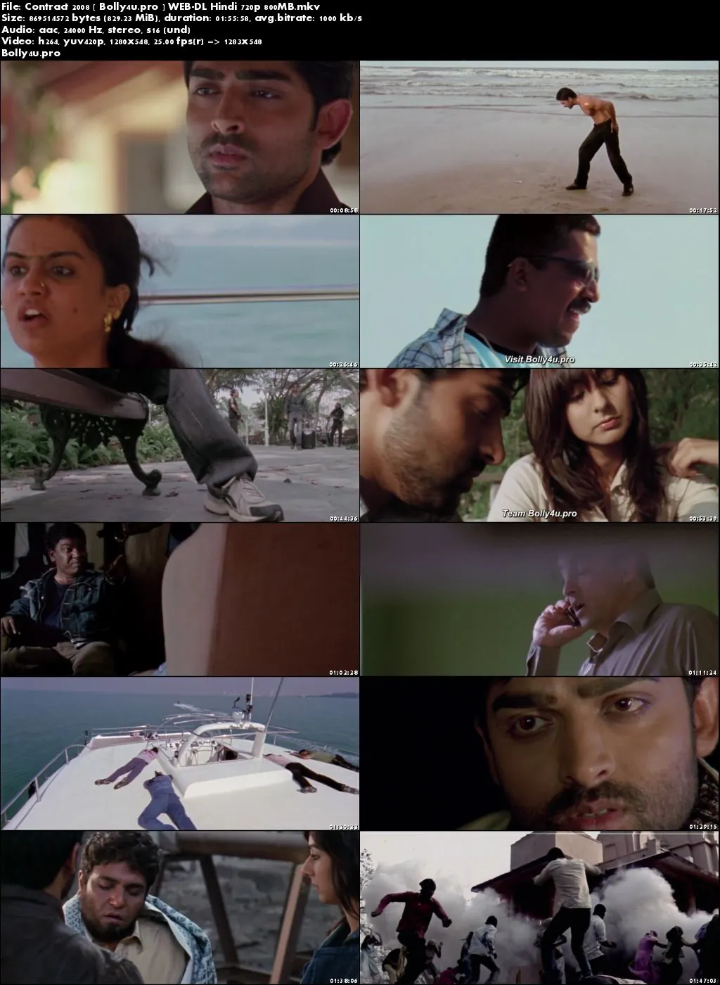Contract 2008 WEB-DL 800MB Full Hindi Movie Download 720p