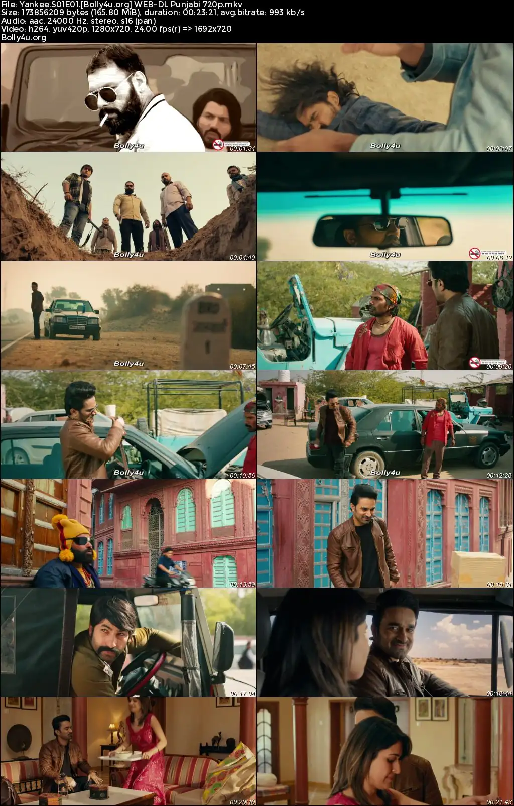 Yankee 2023 WEB-DL Punjabi S01 Complete Download 720p  480p