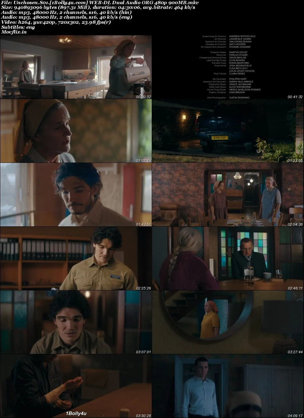 Unchosen 2026 WEB-DL Hindi Dual Audio ORG S01 Complete Download 720p  480p