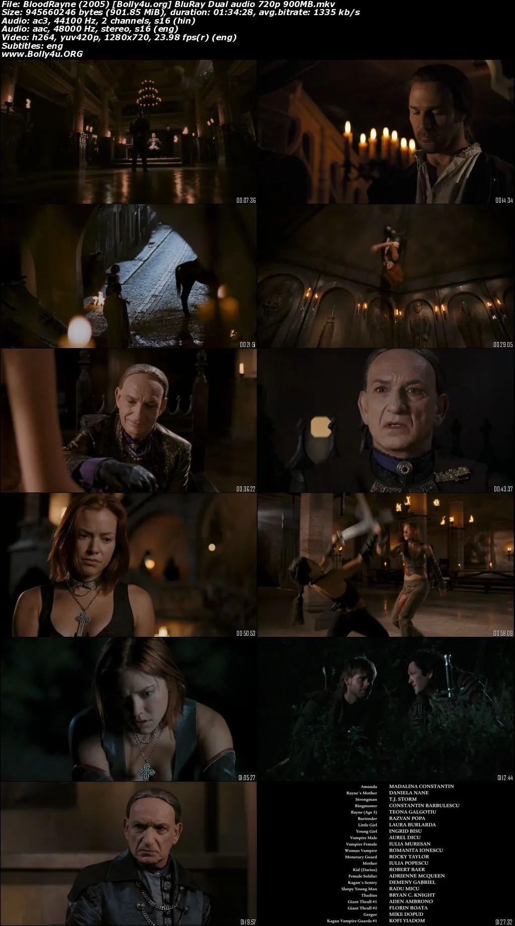 BloodRayne 2005 BluRay Hindi Dual Audio Full Movie Download 720p  480p