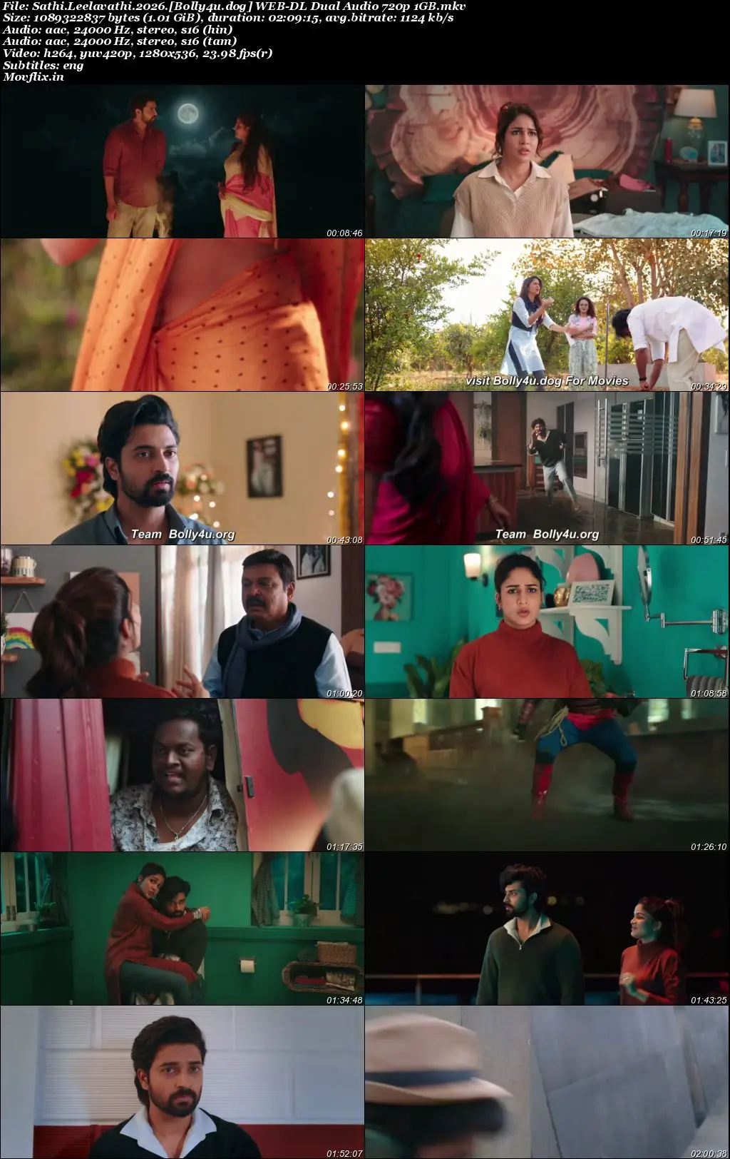 Sathi Leelavathi 2026 WEB-DL UNCUT Hindi Dual Audio ORG Full Movie Download 1080p  720p  480p