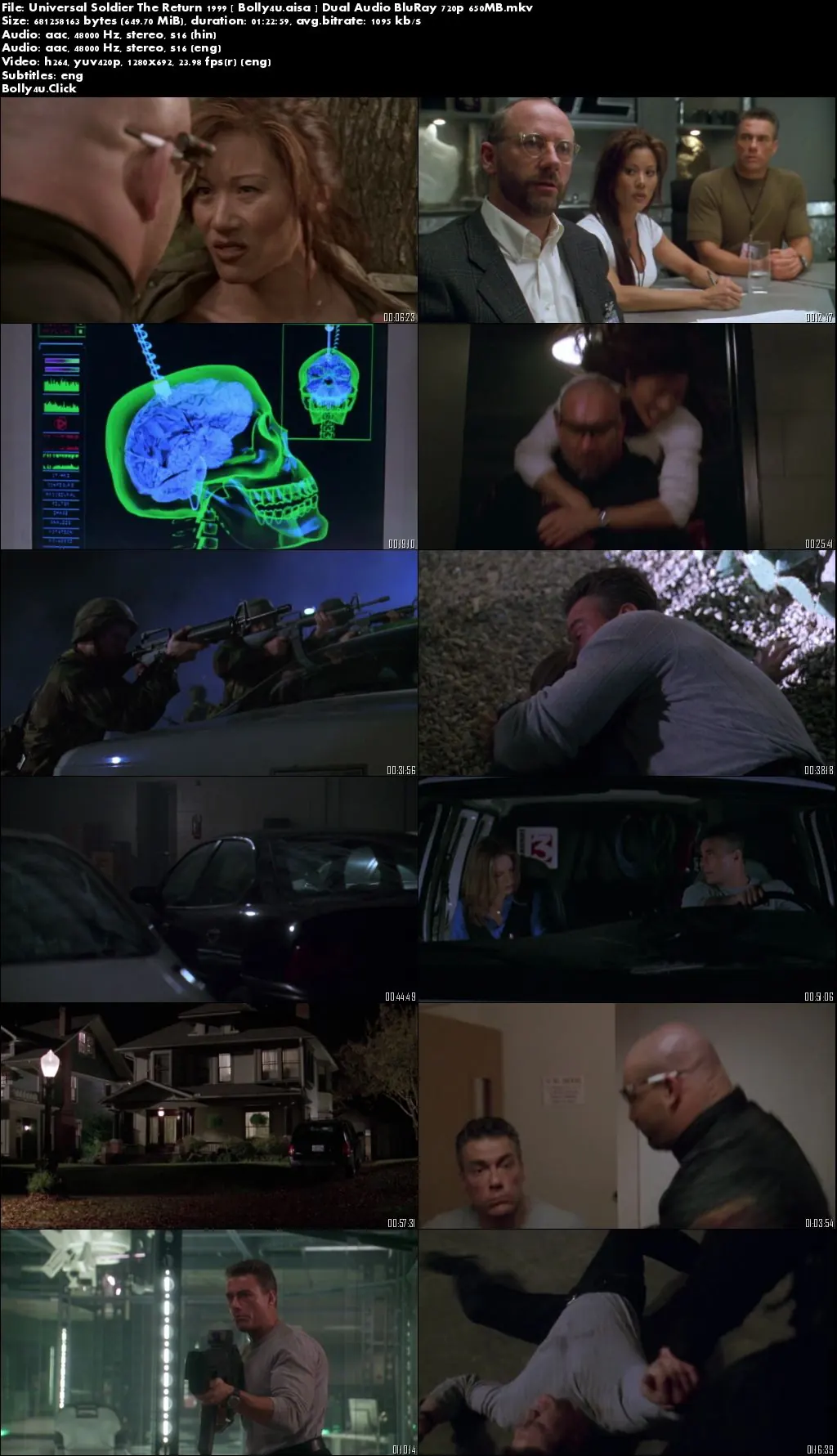 Universal Soldier The Return 1999 BRRip 300MB Hindi Dual Audio 480p Download Universal Soldier The Return 1999 BRRip 300MB Hindi Dual Audio 480p Download