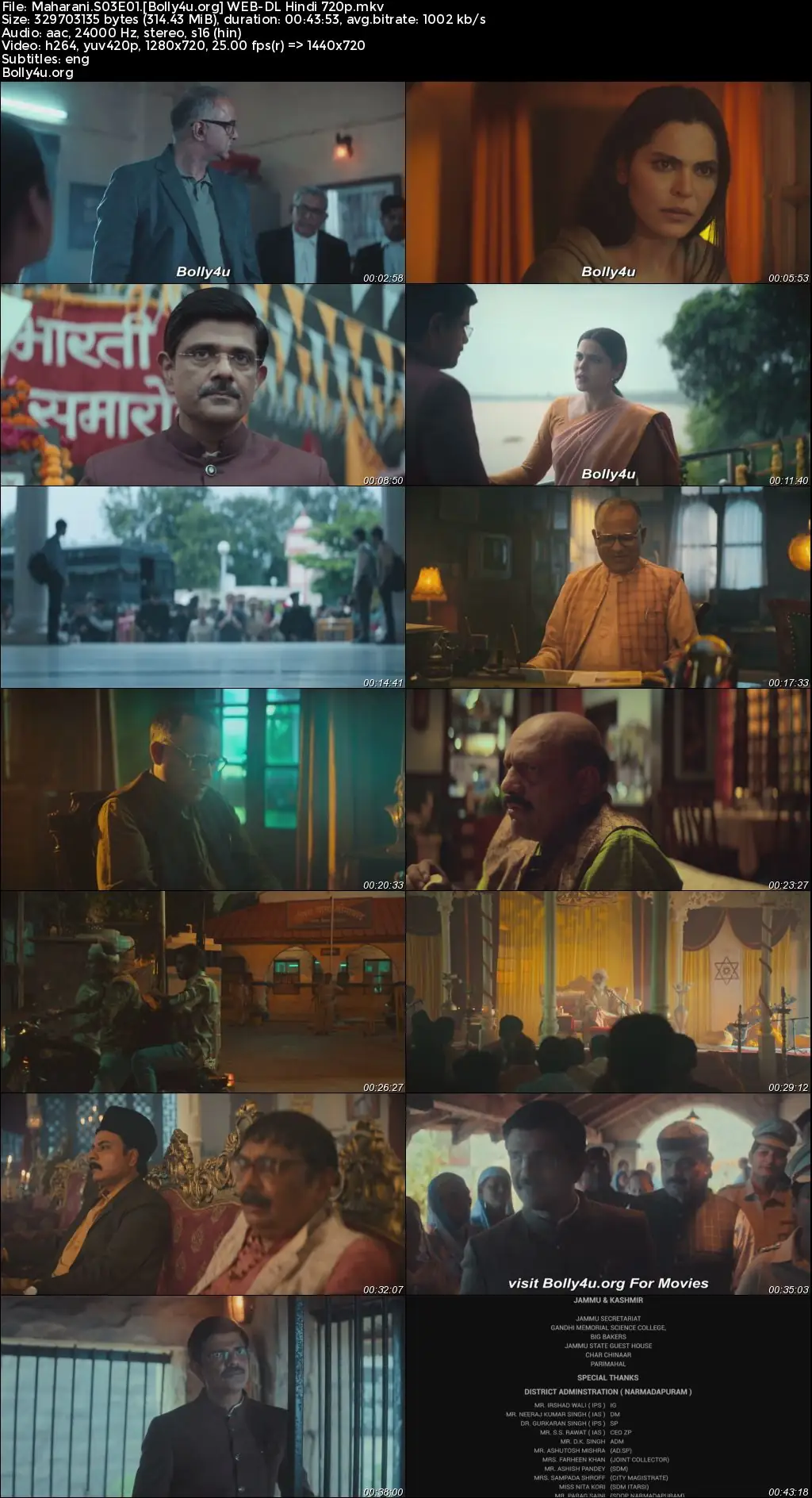 Maharani 2024 WEB-DL Hindi S03 Complete Download 720p  480p