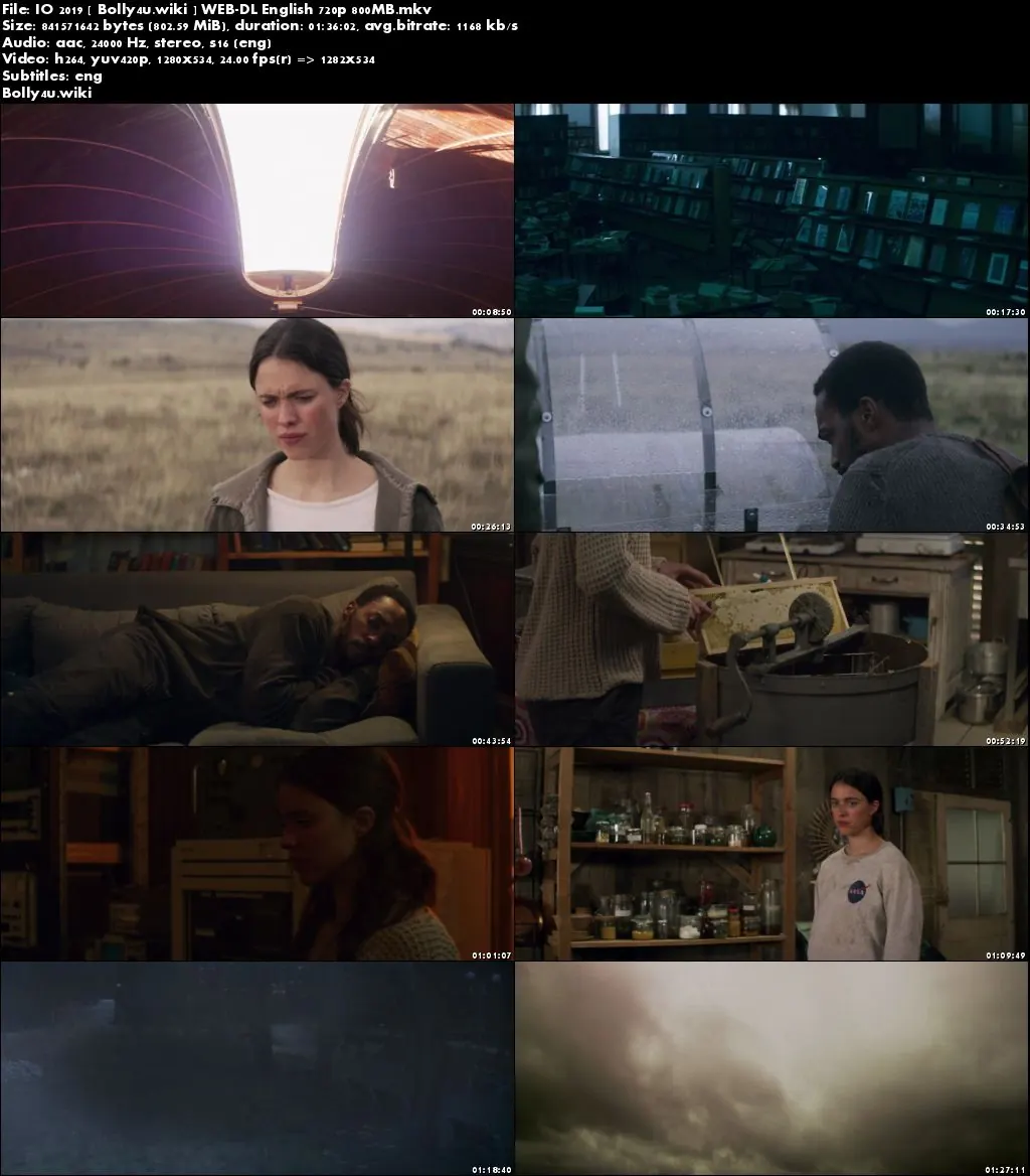 IO 2019 WEB-DL 800Mb English 720p ESub Download