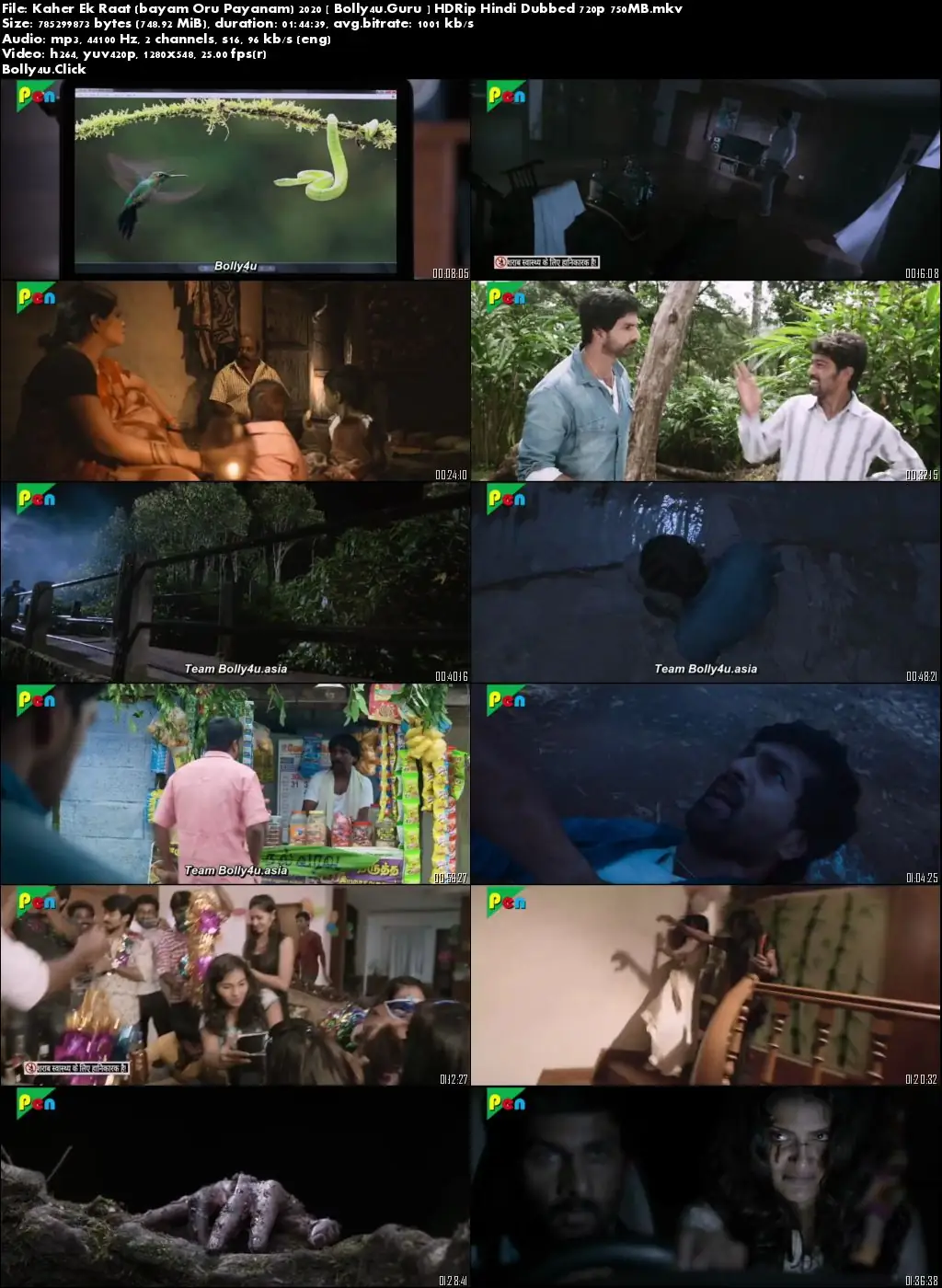 Kaher Ek Raat 2020 HDRip 750MB Hindi Dubbed 720p Download Kaher Ek Raat 2020 HDRip 750MB Hindi Dubbed 720p Download