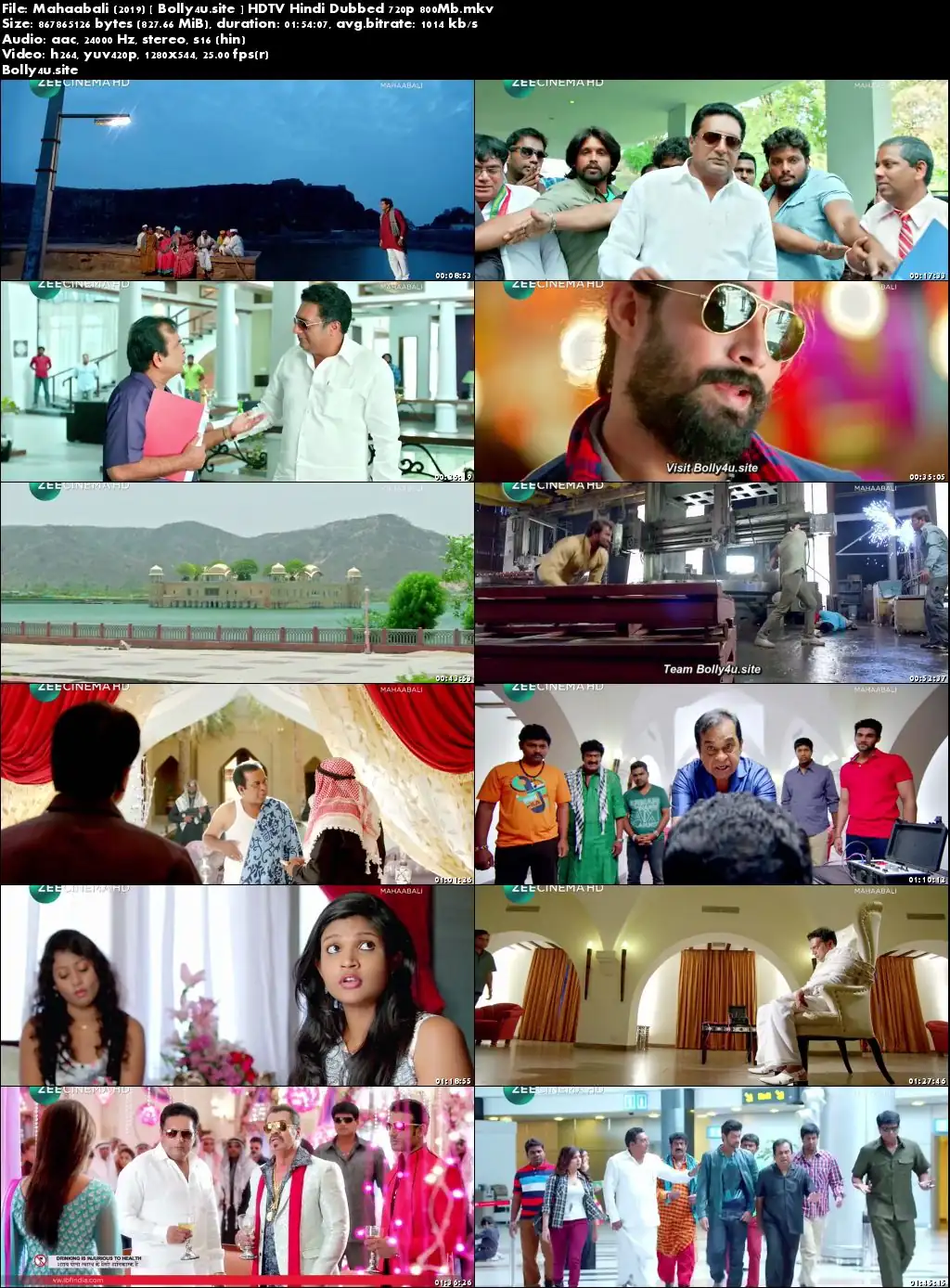 Mahaabali 2019 HDTV 800MB Hindi Dubbed 720p Download