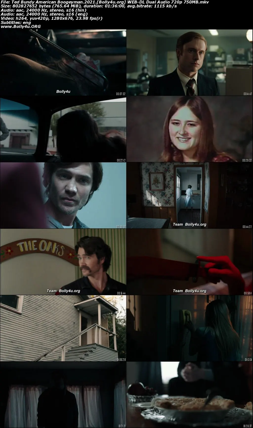 Ted Bundy American Boogeyman 2021 Hindi Dual Audio Full Movie Download