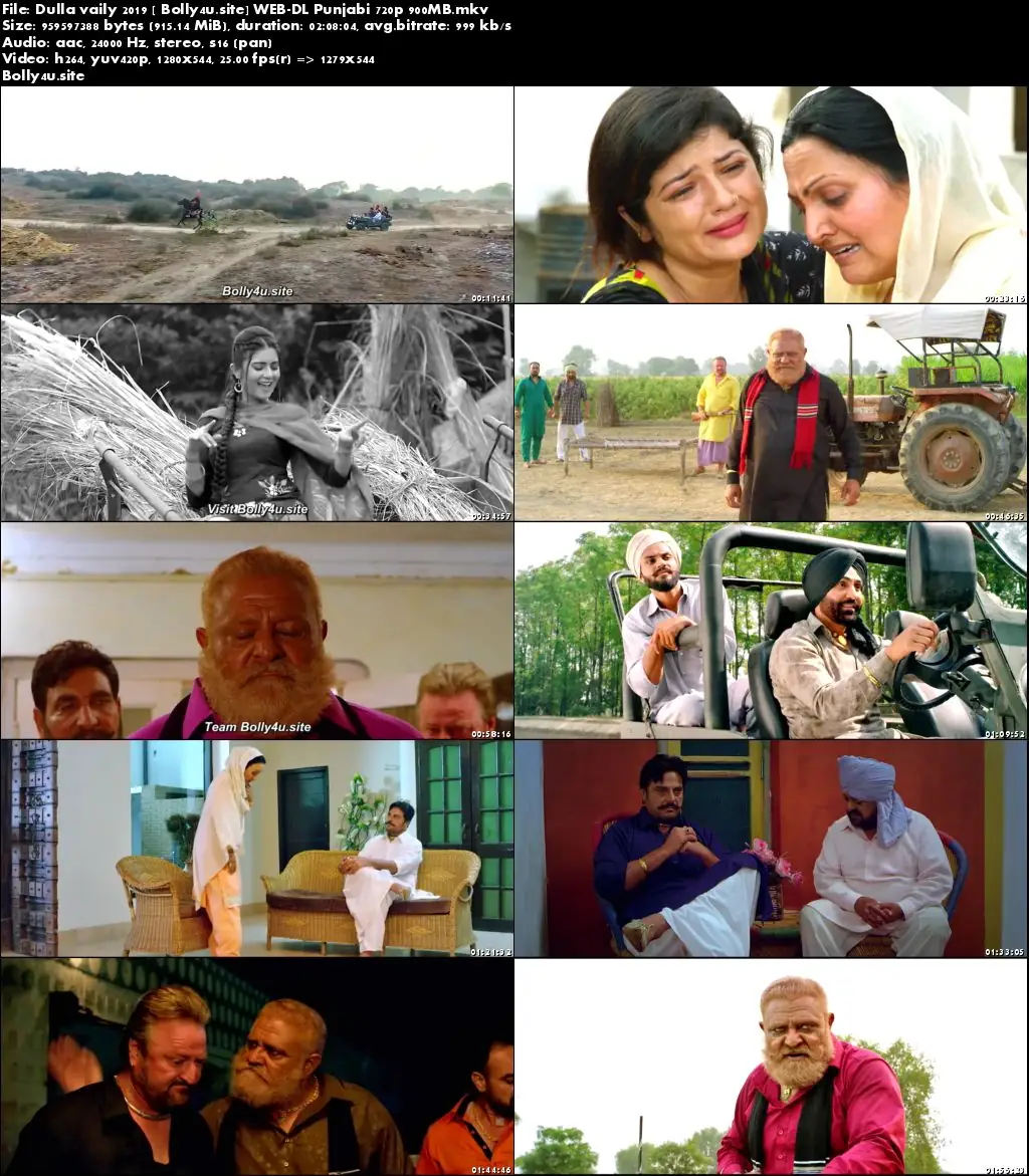 Dulla Vaily 2019 WEB-DL 900Mb Punjabi 720p Download