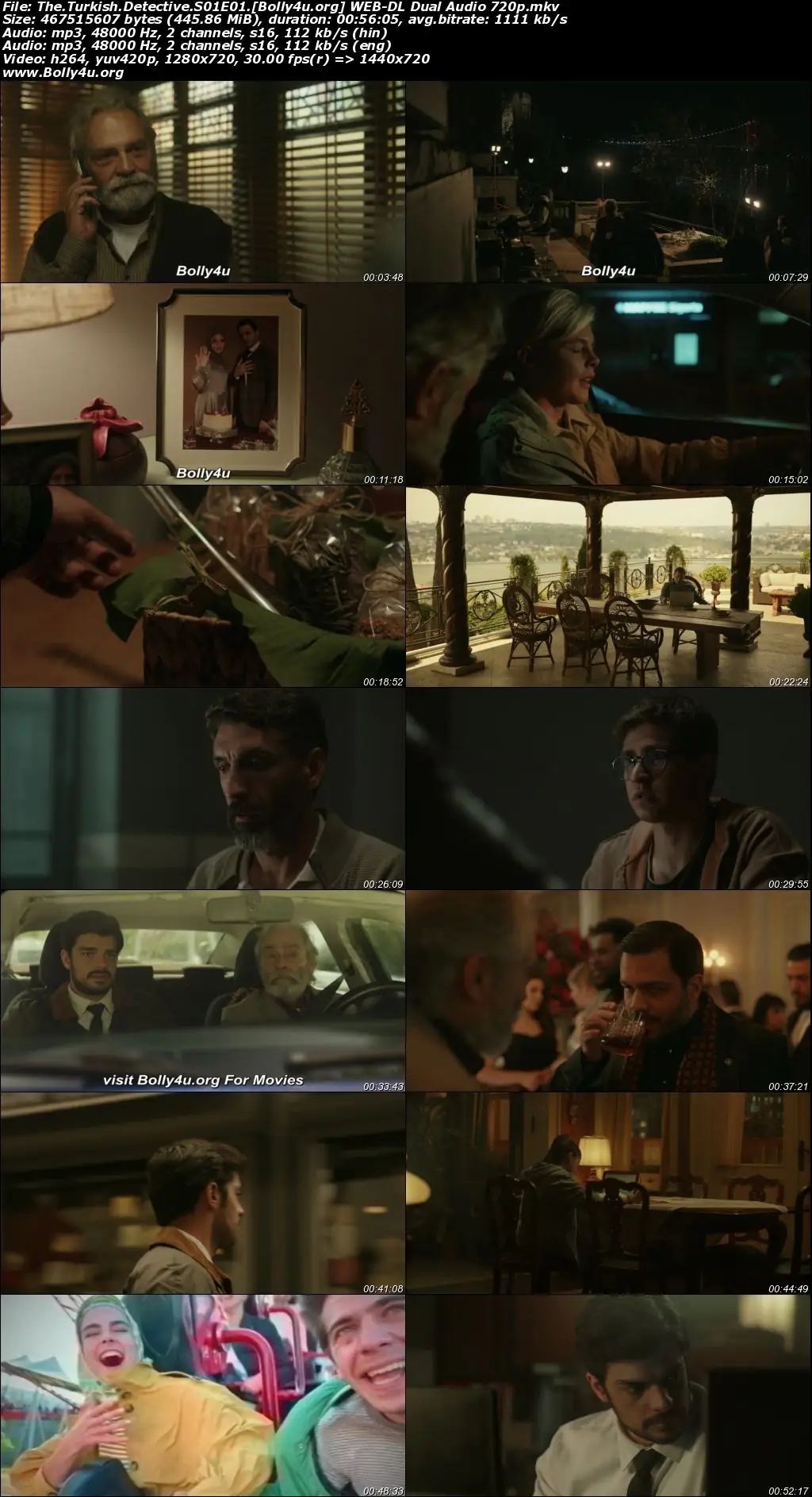 The Turkish Detective 2023 WEB-DL Hindi Dual Audio ORG S01 Complete Download 720p  480p