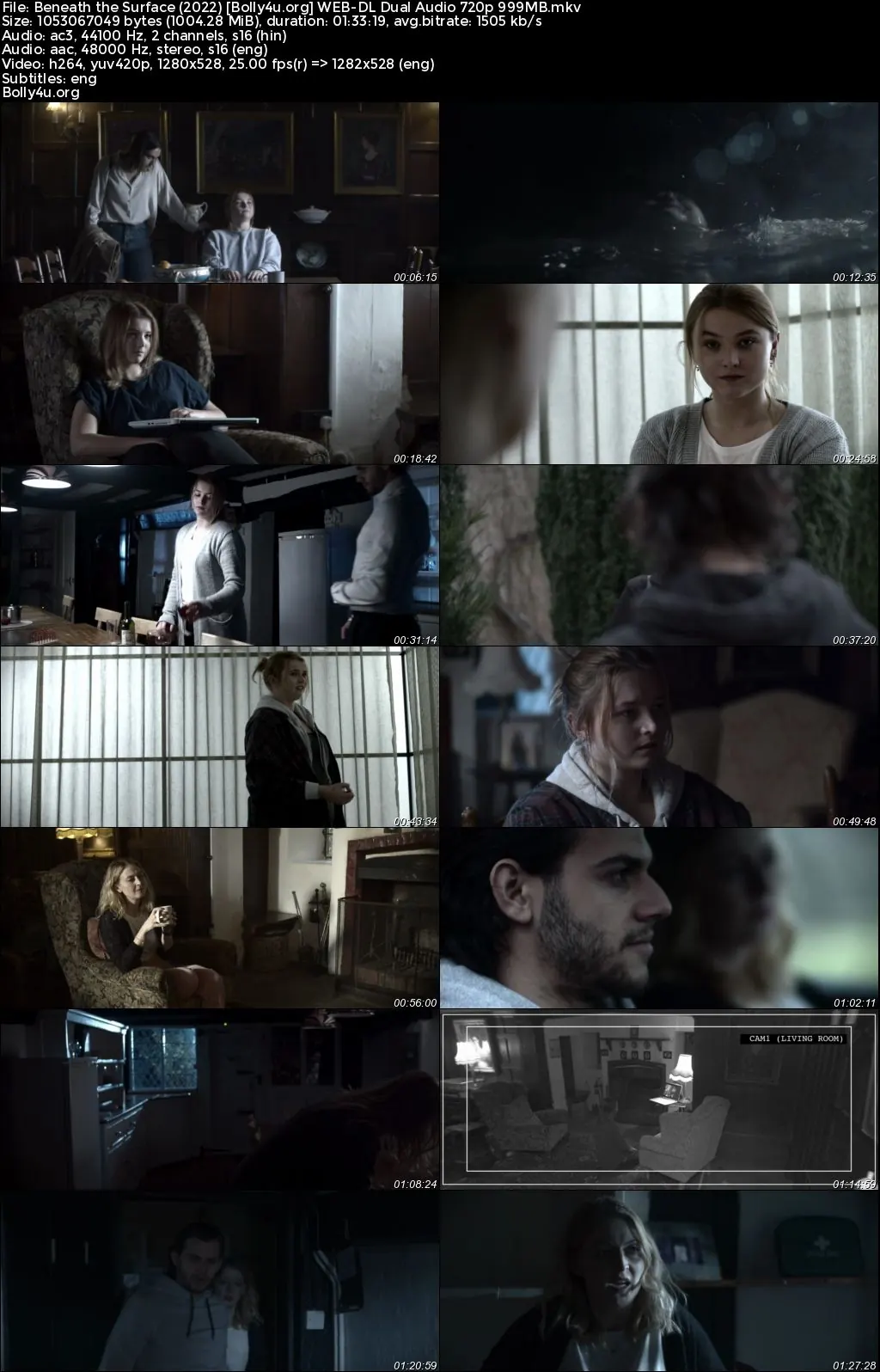Beneath the Surface 2022 WEB-DL Hindi Dual Audio Full Movie Download 720p  480p