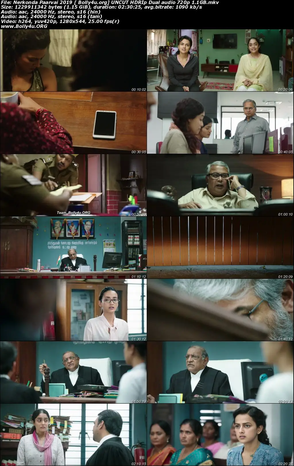 Nerkonda Paarvai 2019 HDRip 500MB UNCUT Hindi Dual Audio 480p Download Nerkonda Paarvai 2019 HDRip 500MB UNCUT Hindi Dual Audio 480p Download