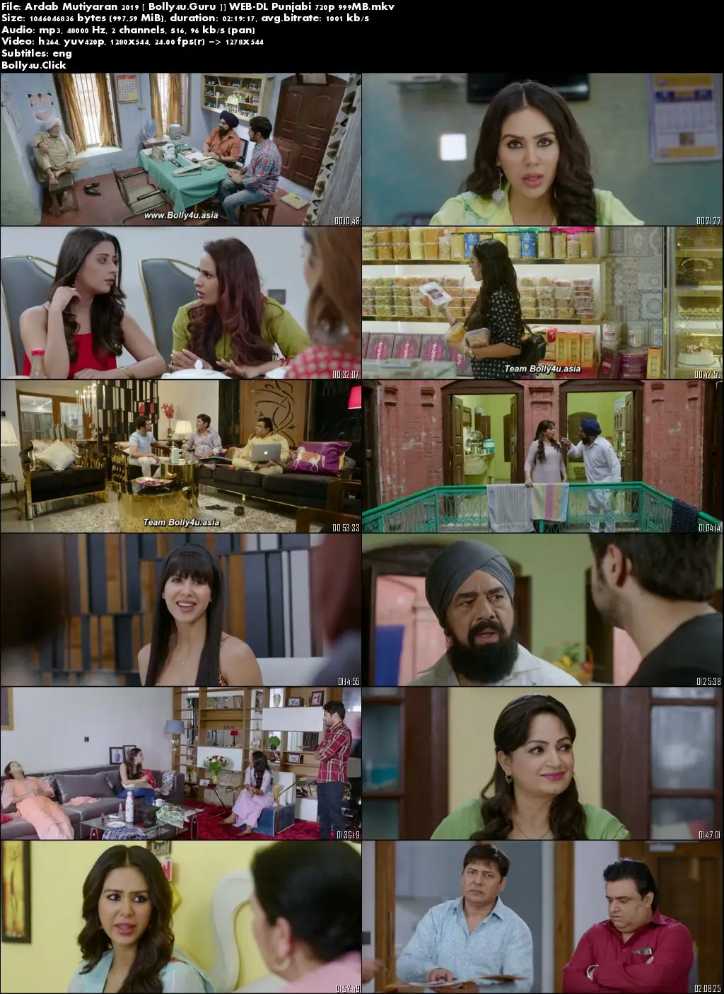 Ardab Mutiyaran 2019 WEB-DL 999MB Punjabi 720p download