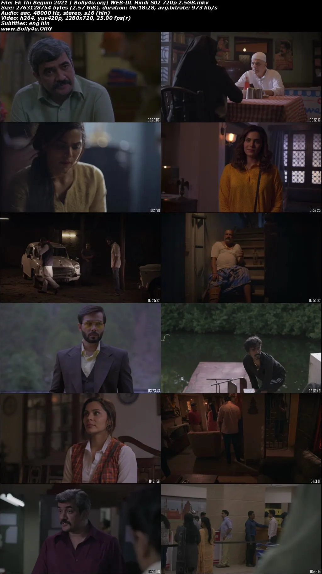 Ek Thi Begum 2021 WEB-DL 1.1GB Hindi S02 Download 480p