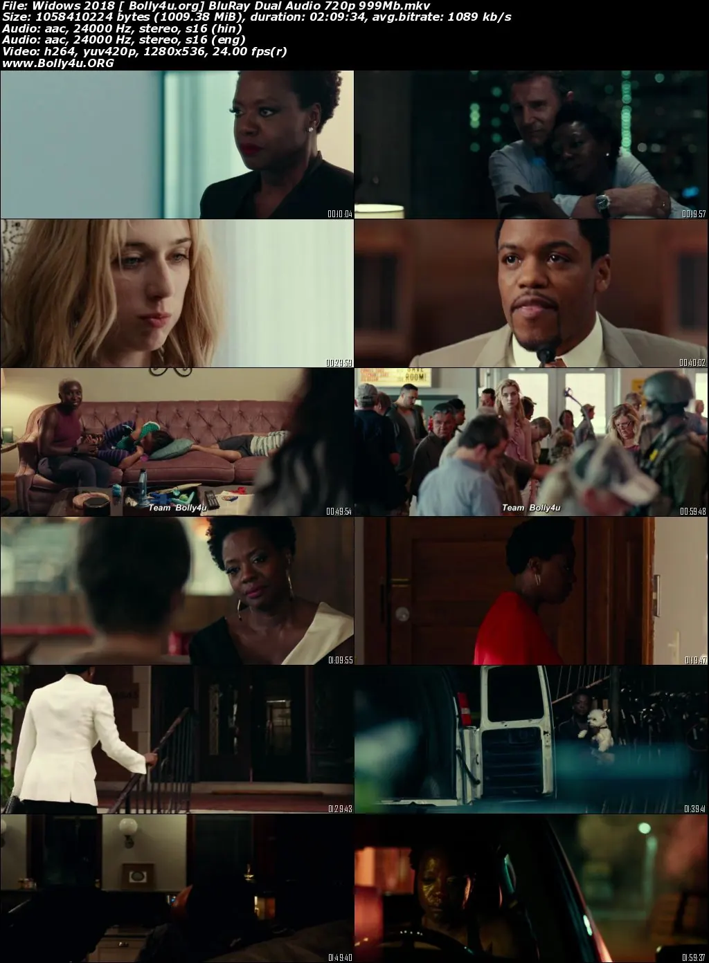 Widows 2018 BluRay 999Mb Hindi Dual Audio 720p Download