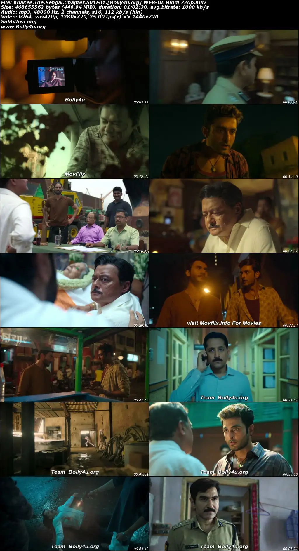 Khakee The Bengal Chapter 2025 WEB-DL Hindi S01 Complete Download 720p  480p