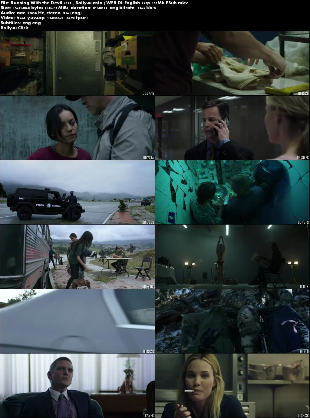 Running With the Devil 2019 WEB-DL 300MB English 480p ESub Download Running With the Devil 2019 WEB-DL 300MB English 480p ESub Download