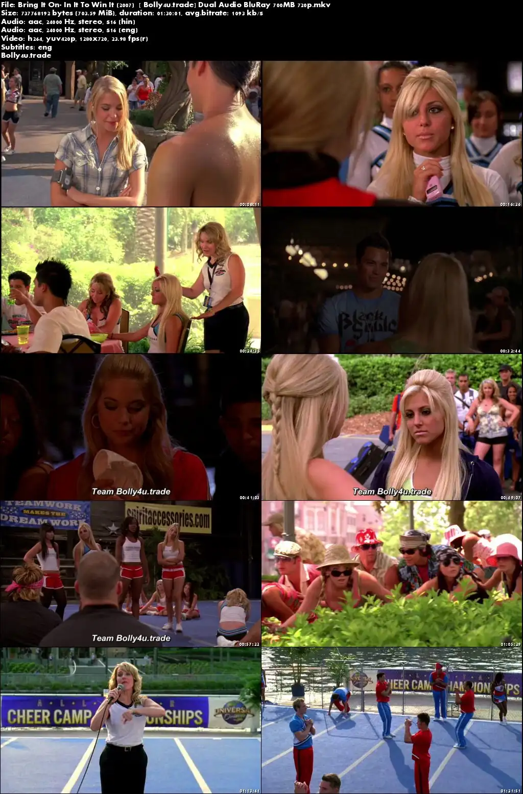 Bring It On In It To Win It 2007 BluRay 300Mb Hindi Dual Audio 480p Download Bring It On In It To Win It 2007 BluRay 300Mb Hindi Dual Audio 480p Download