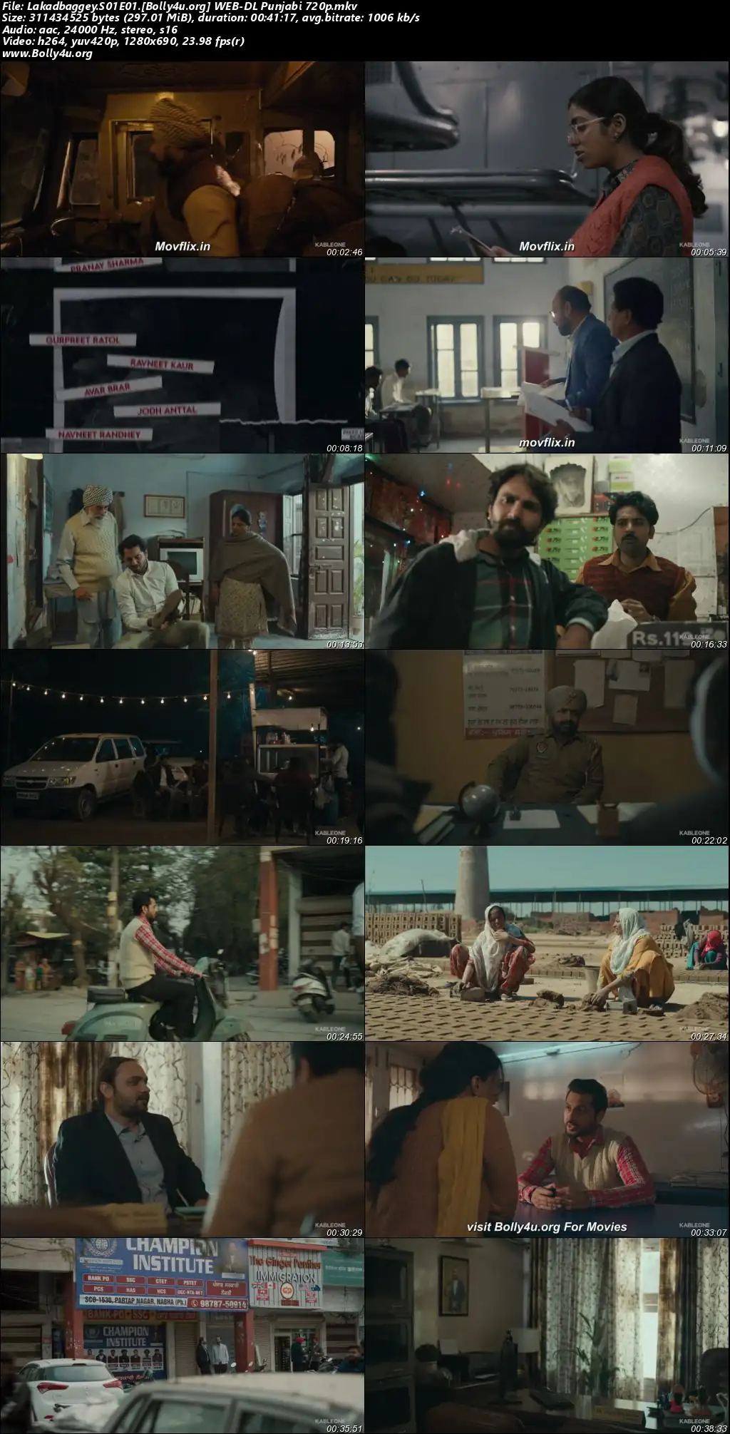 Lakadbaggey 2025 WEB-DL Punjabi S01 Complete Download 720p  480p