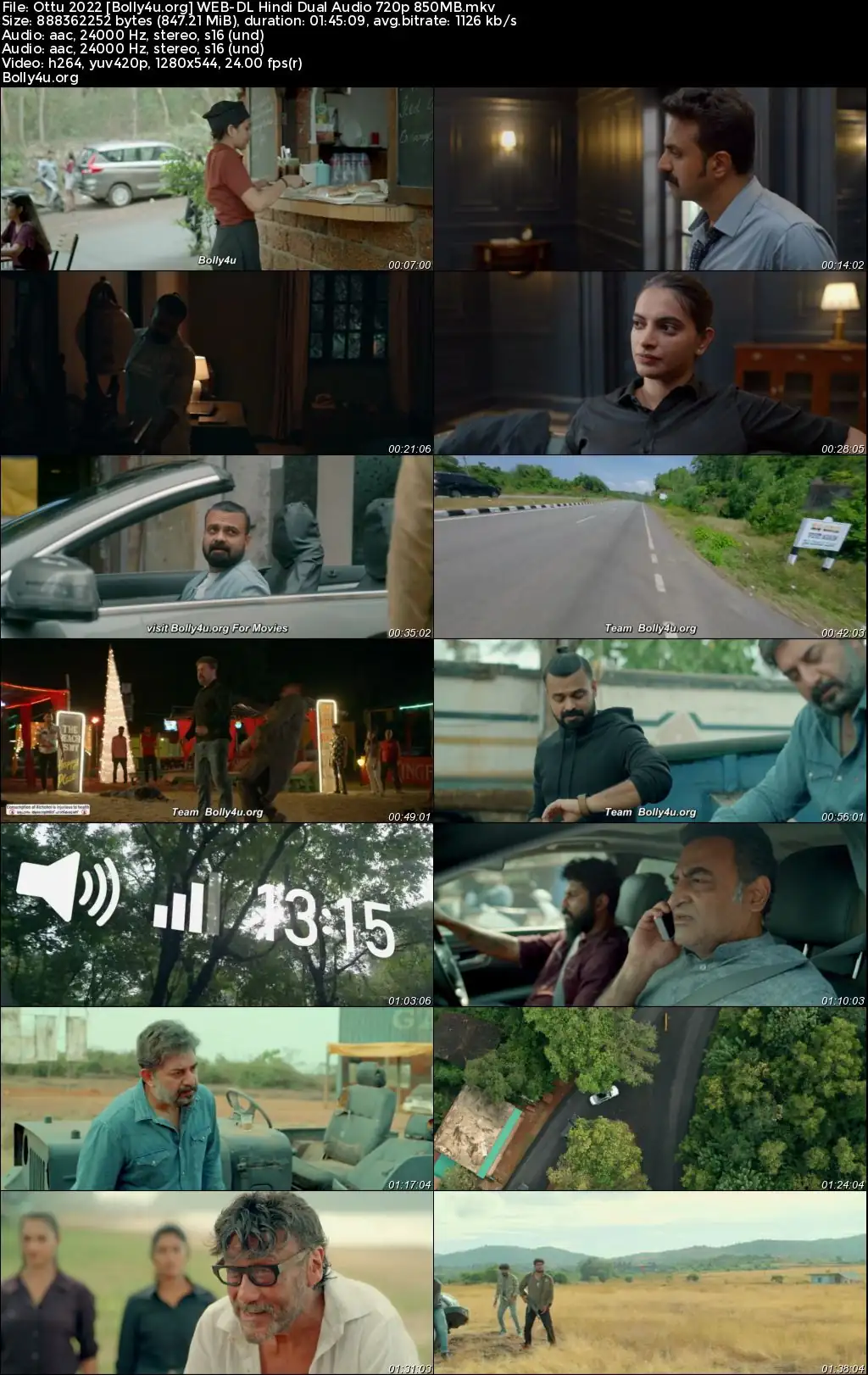 Ottu 2022 WEB-DL UNCUT Hindi Dual Audio ORG Full Movie Download 1080p  720p  480p