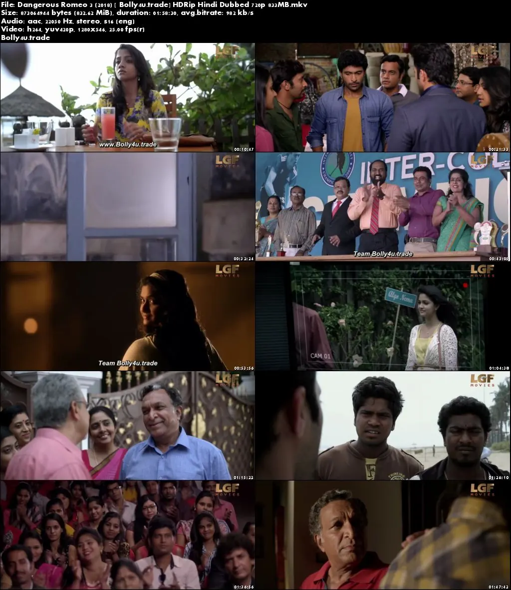 Dangerous Romeo 3 2018 HDRip 350MB Hindi Dubbed 480p Download Dangerous Romeo 3 2018 HDRip 350MB Hindi Dubbed 480p Download