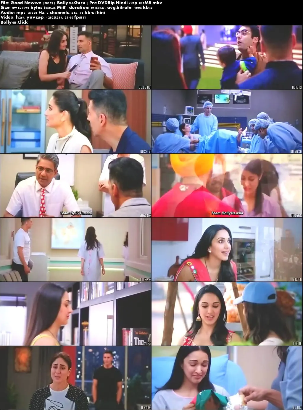Good Newwz 2019 Pre DVDRip 300Mb Full Hindi Movie Download 480p Good Newwz 2019 Pre DVDRip 300Mb Full Hindi Movie Download 480p