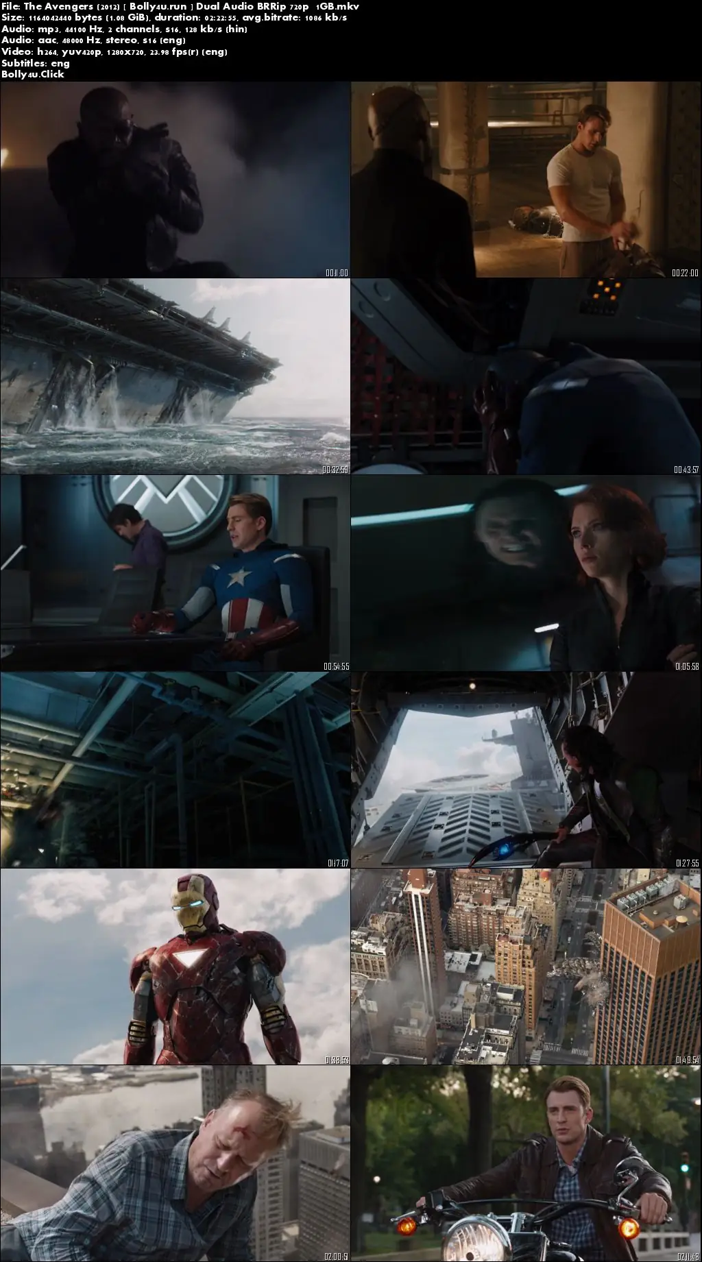 The Avengers 2012 BRRip 450MB Hindi Dual Audio 480p Download The Avengers 2012 BRRip 450MB Hindi Dual Audio 480p Download