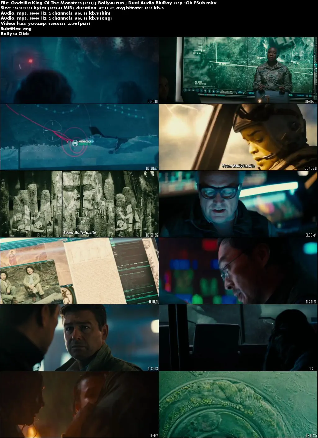 Godzilla King Of The Monsters 2019 BRRip 1GB Hindi Dual Audio ORG 720p Download Godzilla King Of The Monsters 2019 BRRip 1GB Hindi Dual Audio ORG 720p Download