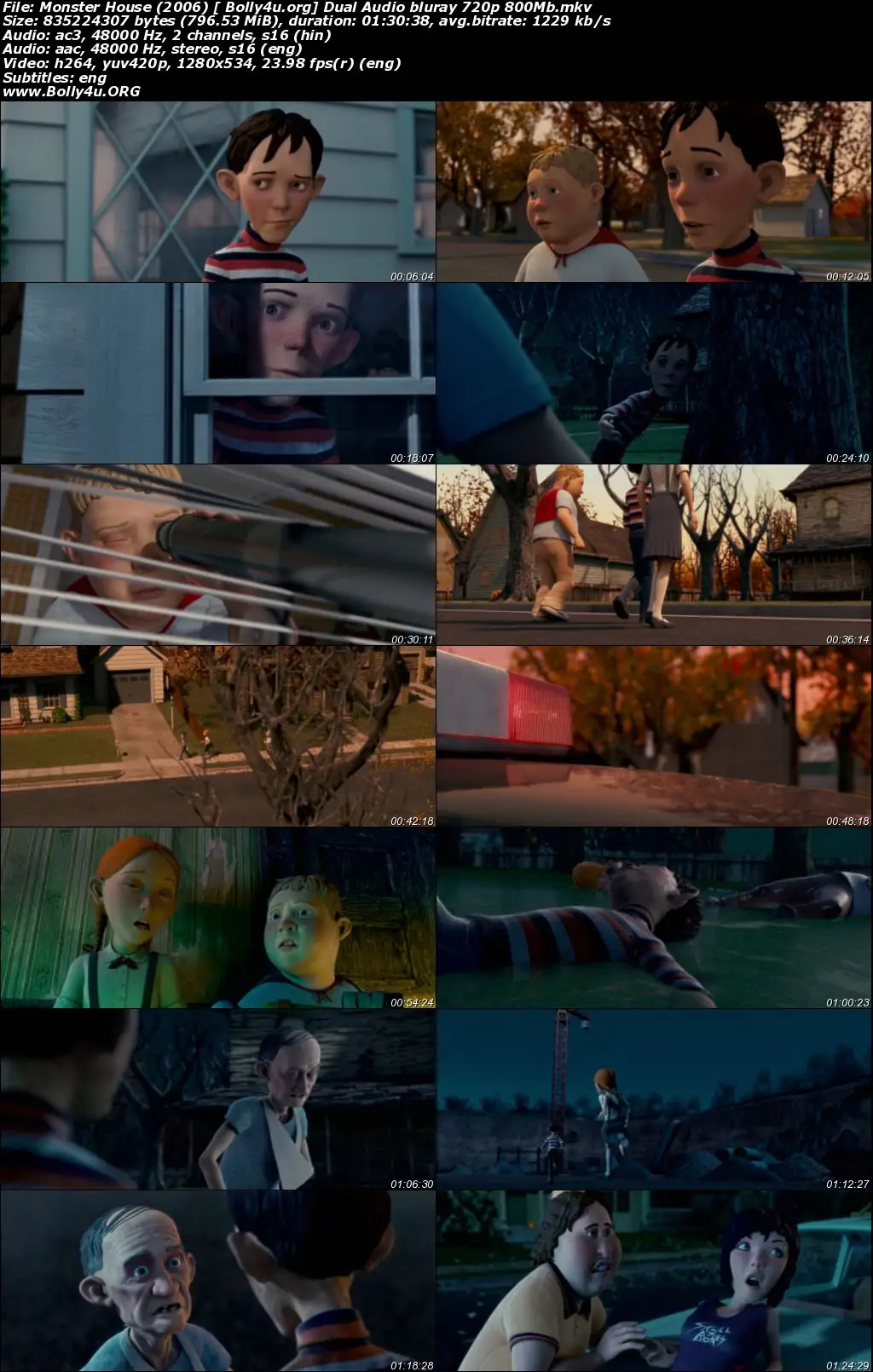 Monster House 2006 BluRay 300Mb Hindi Dual Audio 480p Download Monster House 2006 BluRay 300Mb Hindi Dual Audio 480p Download