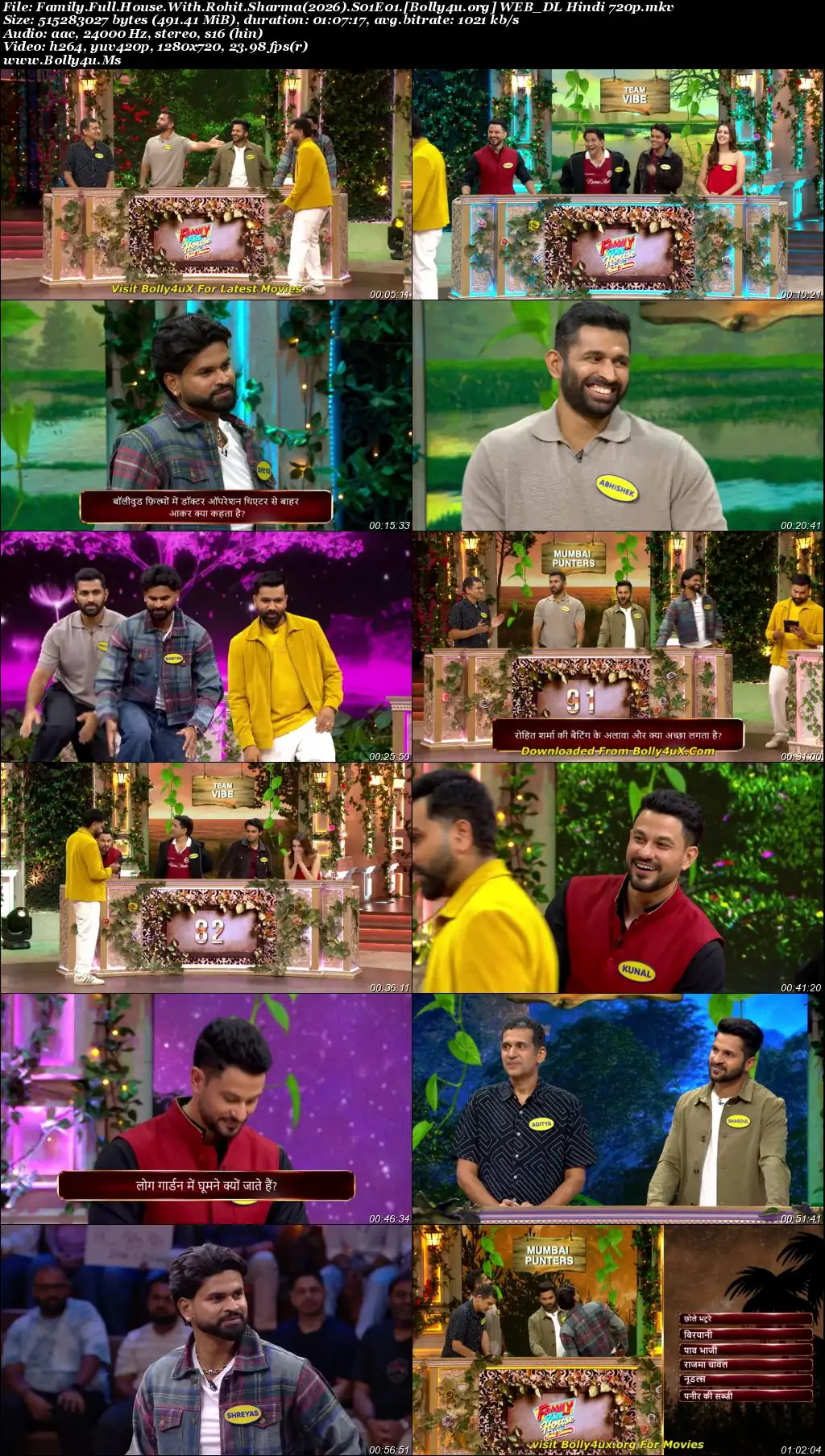Family Full House With Rohit Sharma 2026 WEB-DL Hindi S01 Complete Download 720p Family Full House With Rohit Sharma 2026 WEB-DL Hindi S01 Complete Download 720p