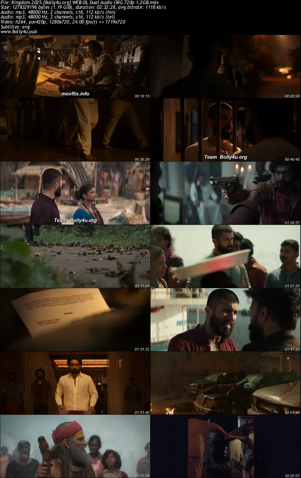 Kingdom 2025 WEB-DL UNCUT Hindi Dual Audio ORG Full Movie Download 1080p  720p  480p